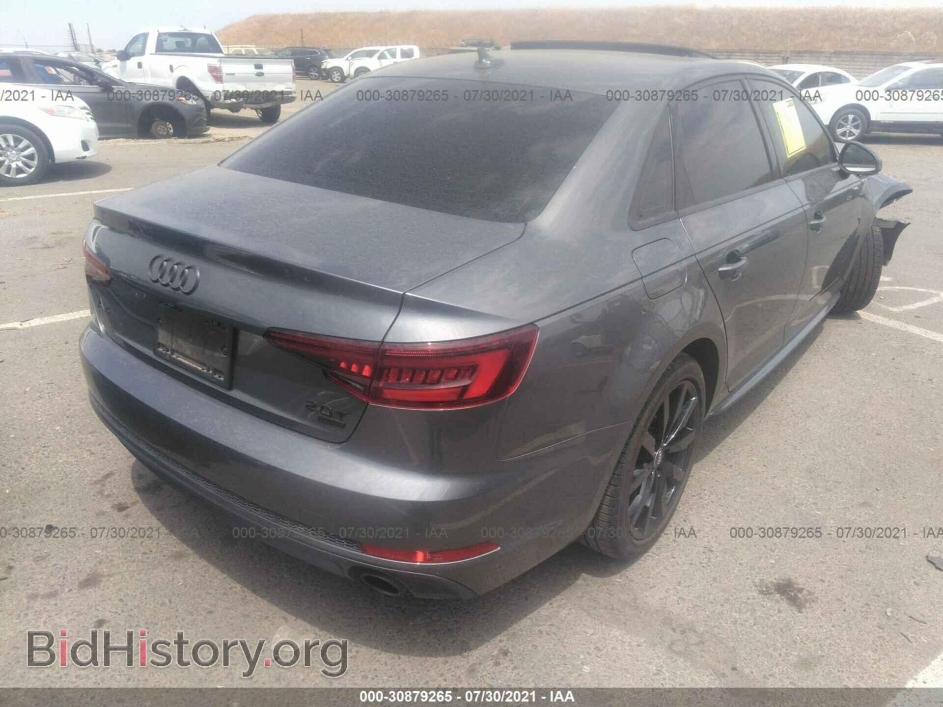 2018 AUDI A4 - VIN: WAUKMAF44JA069909 - Photo 4
