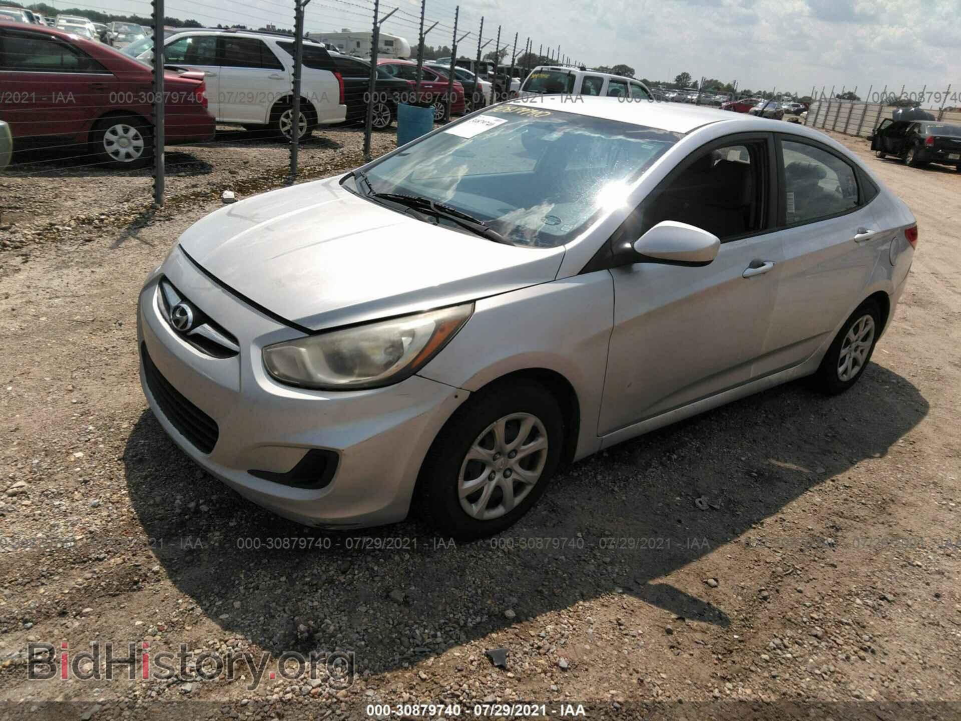2012 HYUNDAI ACCENT - VIN: KMHCT4AE2CU220433 - Фото 2