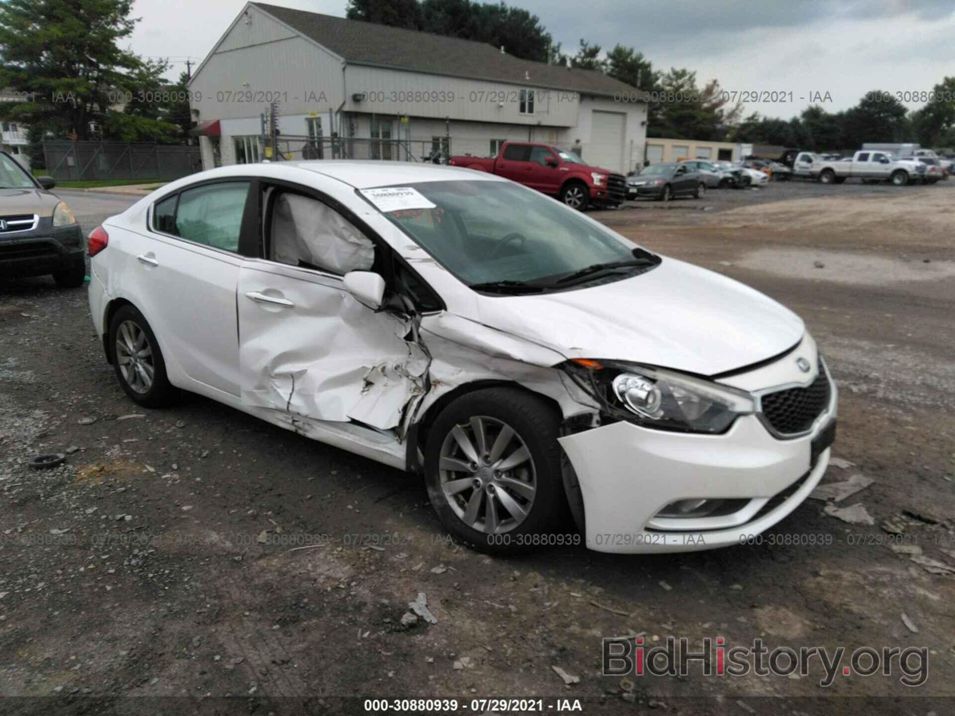 Photo KNAFX4A80E5113990 - KIA FORTE 2014