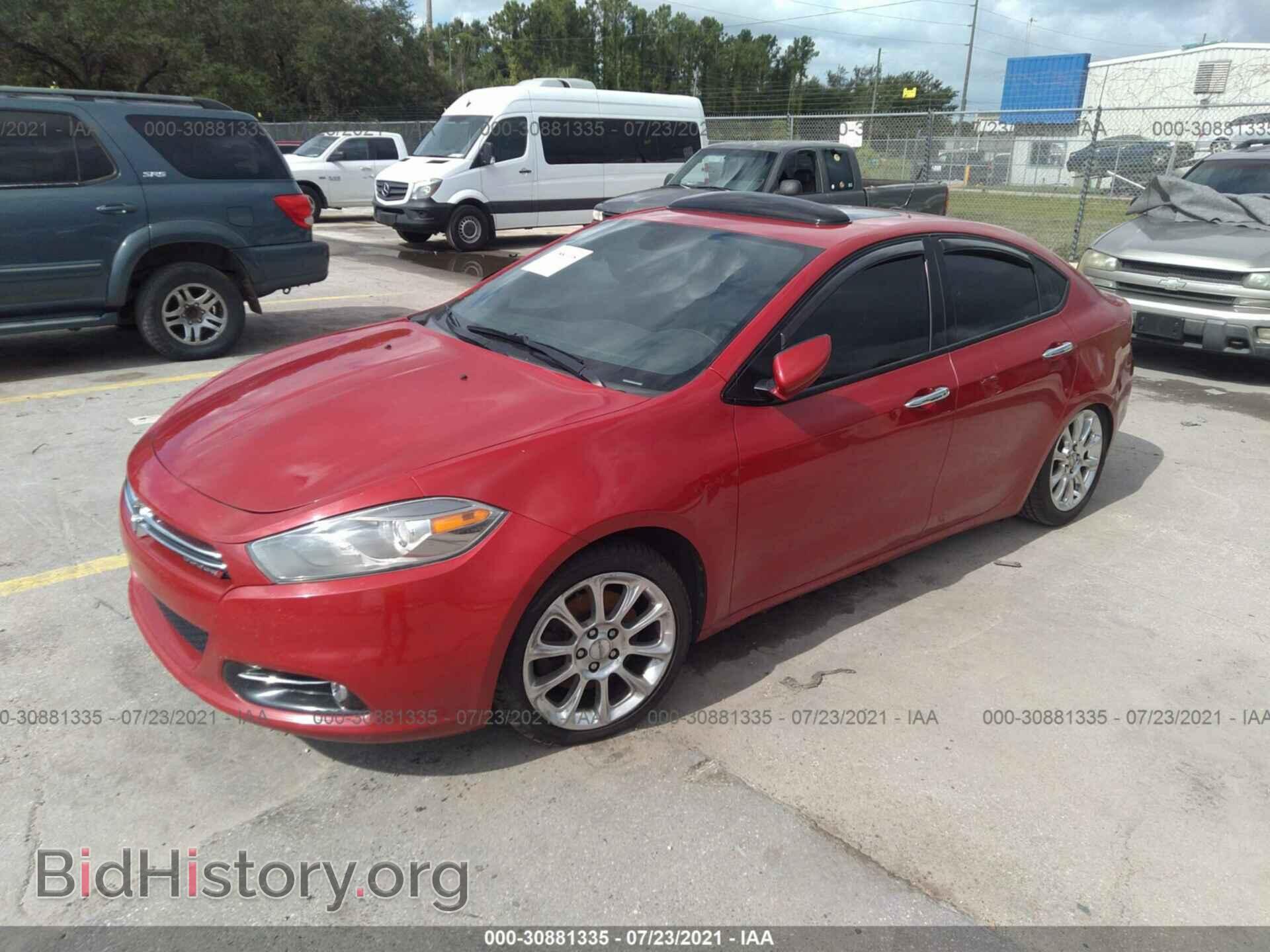 2013 DODGE DART - VIN: 1C3CDFCH3DD273104 - Фото 2