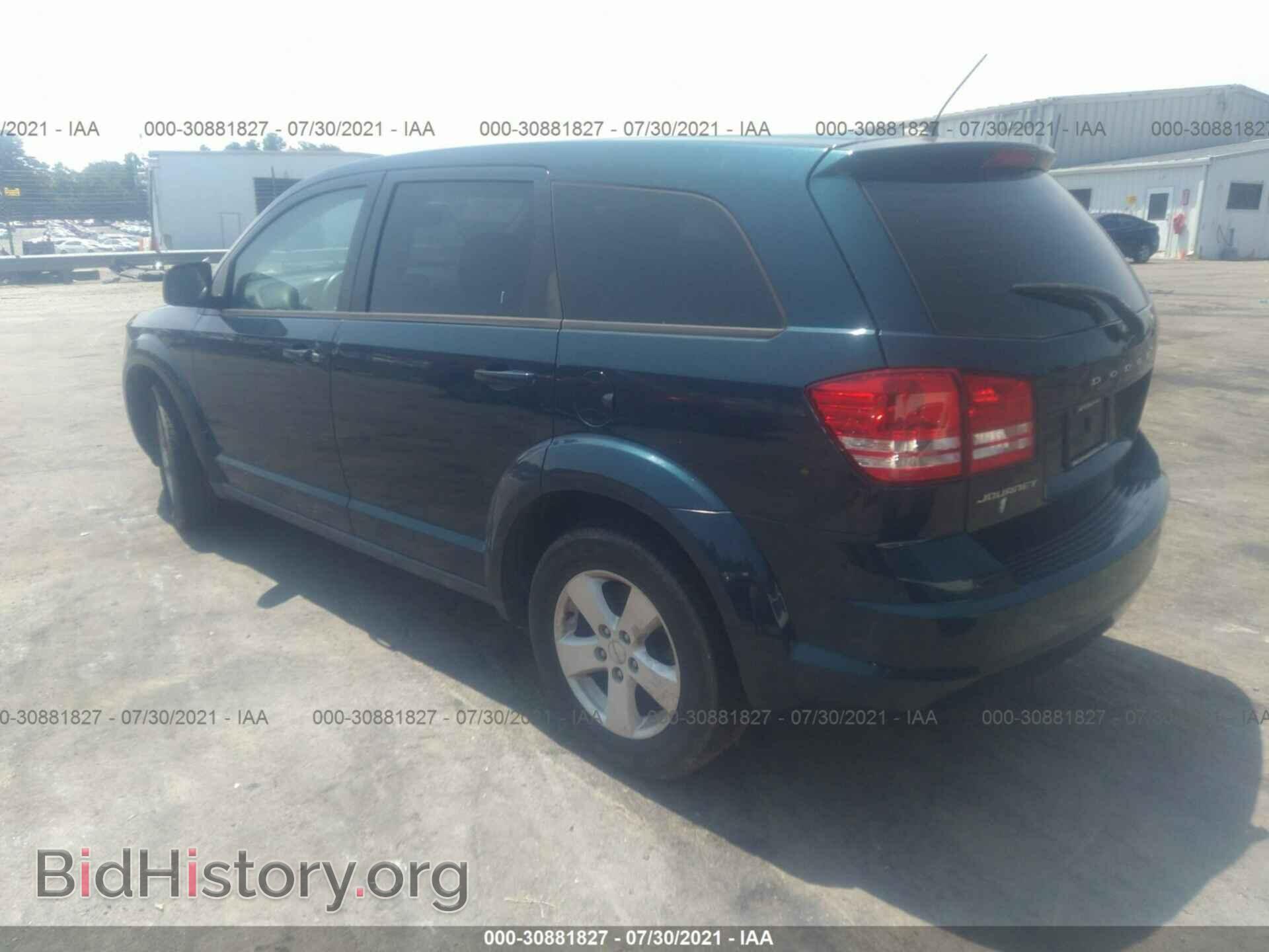 2013 DODGE JOURNEY - VIN: 3C4PDCAB1DT532337 - Фото 3