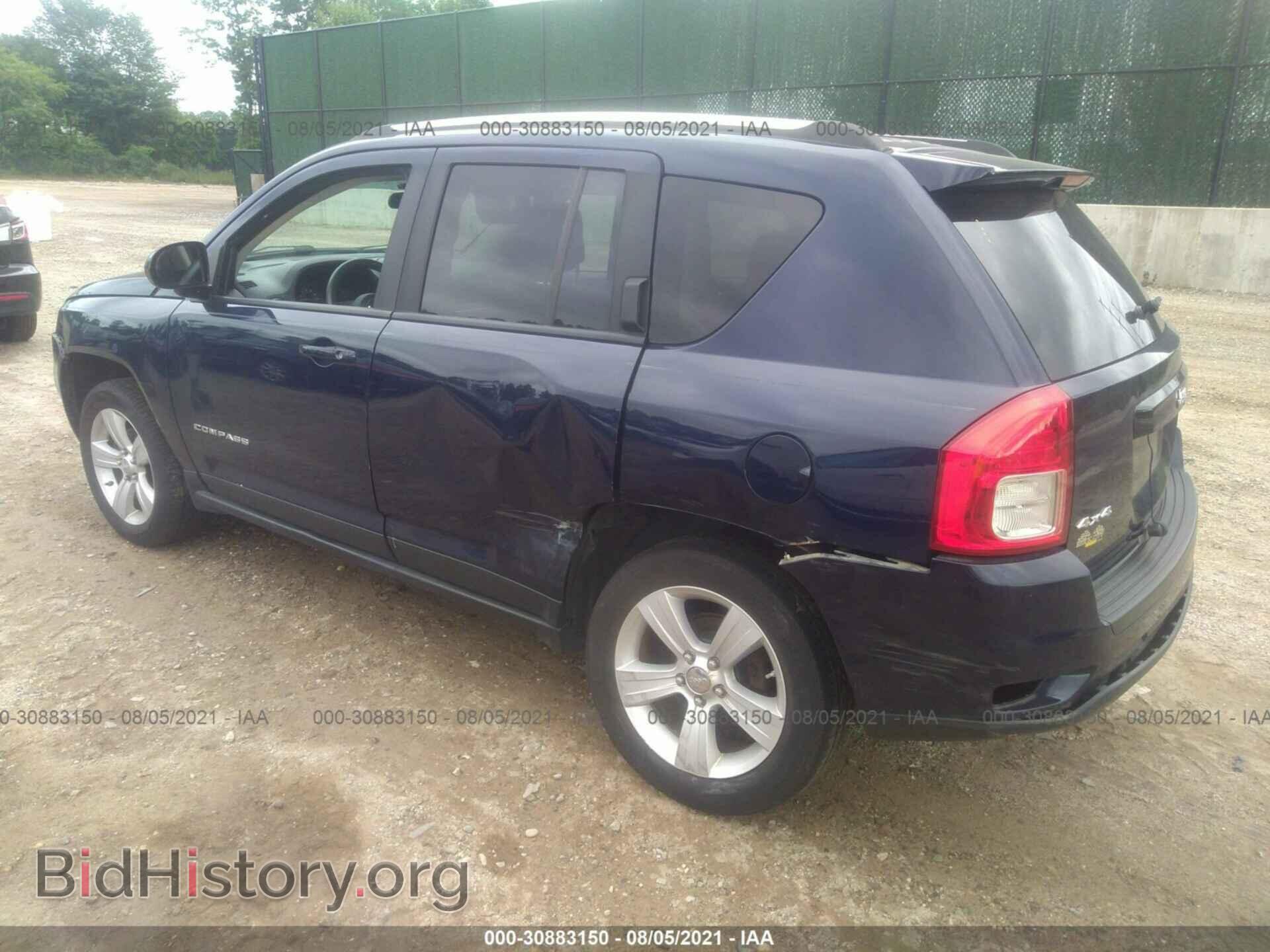 2012 JEEP COMPASS - VIN: 1C4NJDBB7CD625288 - Фото 3