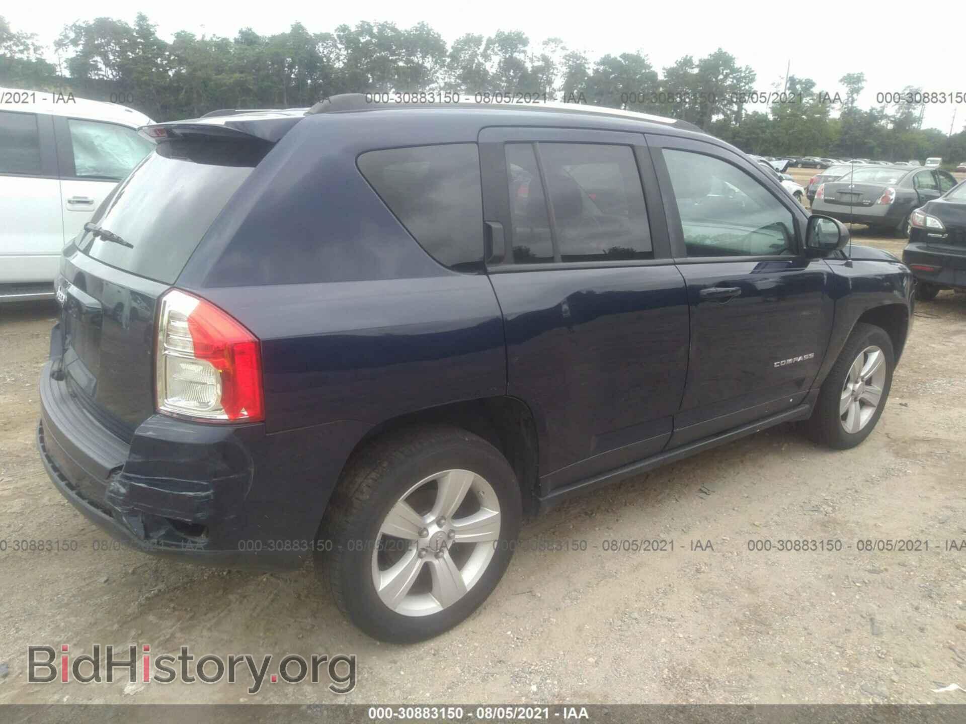 2012 JEEP COMPASS - VIN: 1C4NJDBB7CD625288 - Фото 4