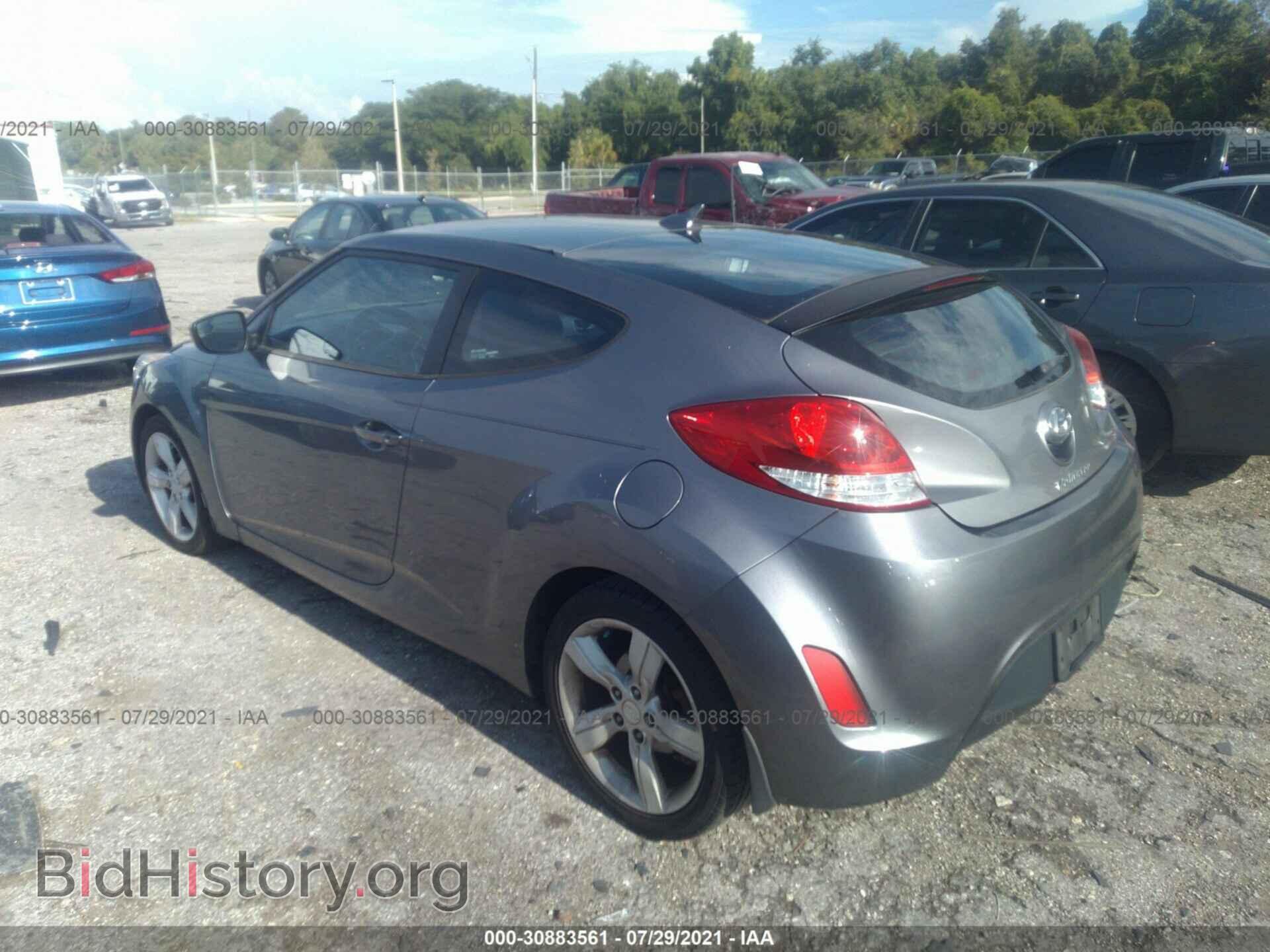 2014 HYUNDAI VELOSTER - VIN: KMHTC6AD5EU199633 - Фото 3