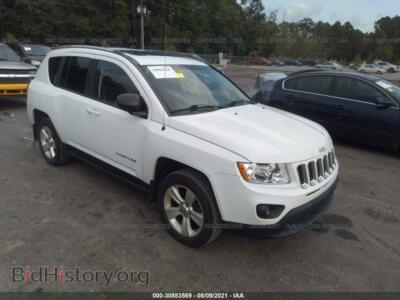 2012 Jeep COMPASS Latitude, white — VIN 1C4NJDEB2CD659232, IAAI