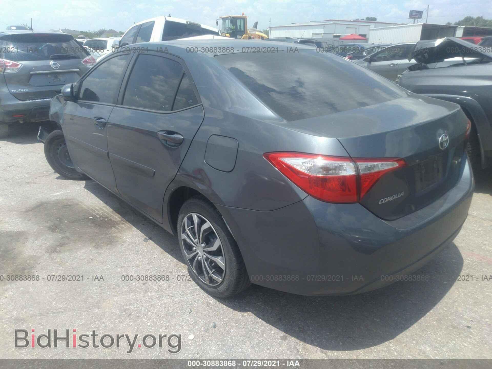 2014 TOYOTA COROLLA - VIN: 5YFBURHEXEP171420 - Фото 3