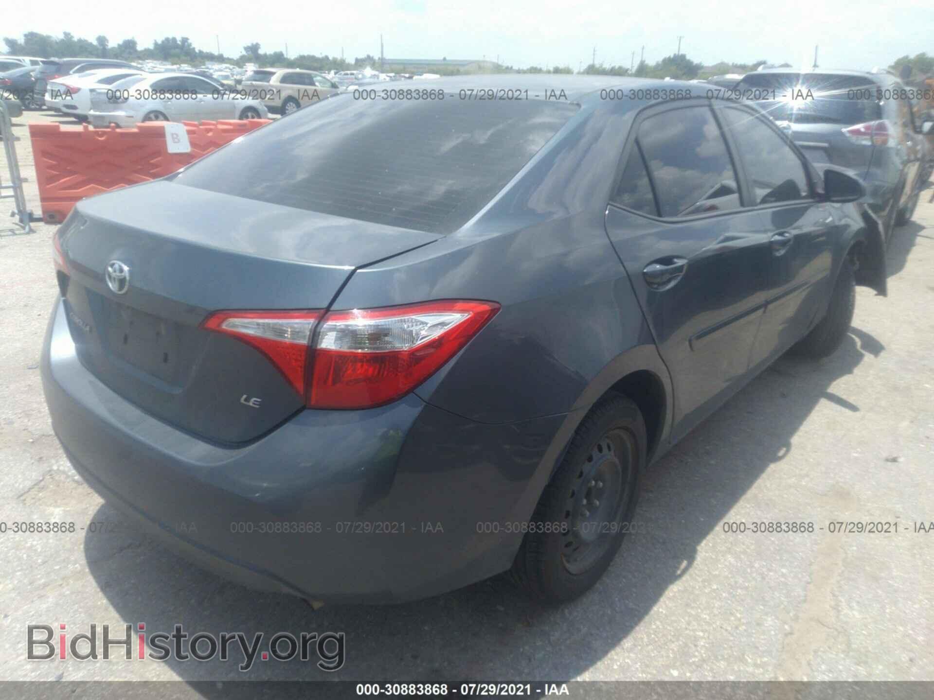 2014 TOYOTA COROLLA - VIN: 5YFBURHEXEP171420 - Фото 4