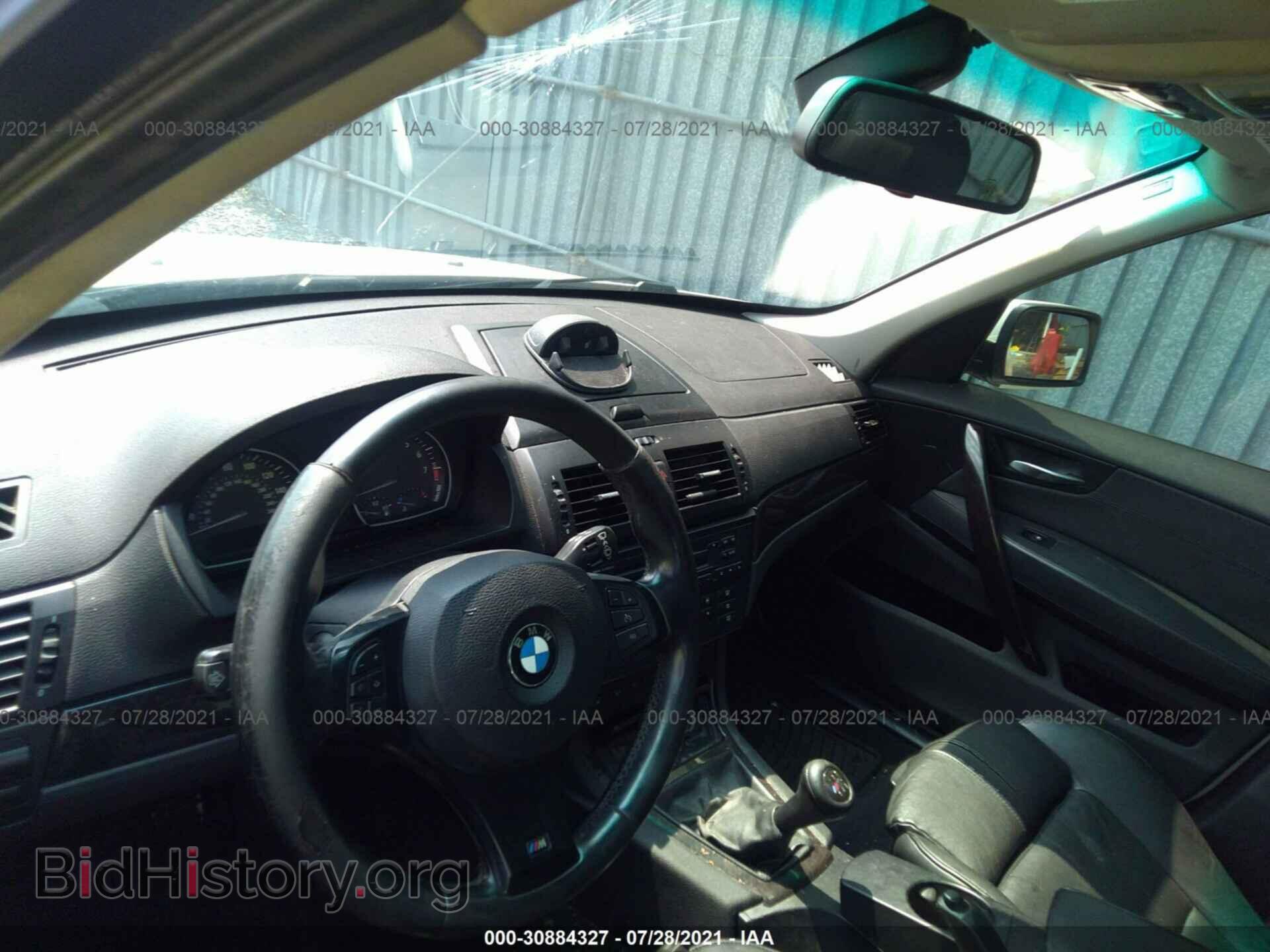 2007 BMW X3 - VIN: WBXPC93477WE78308 - Фото 5