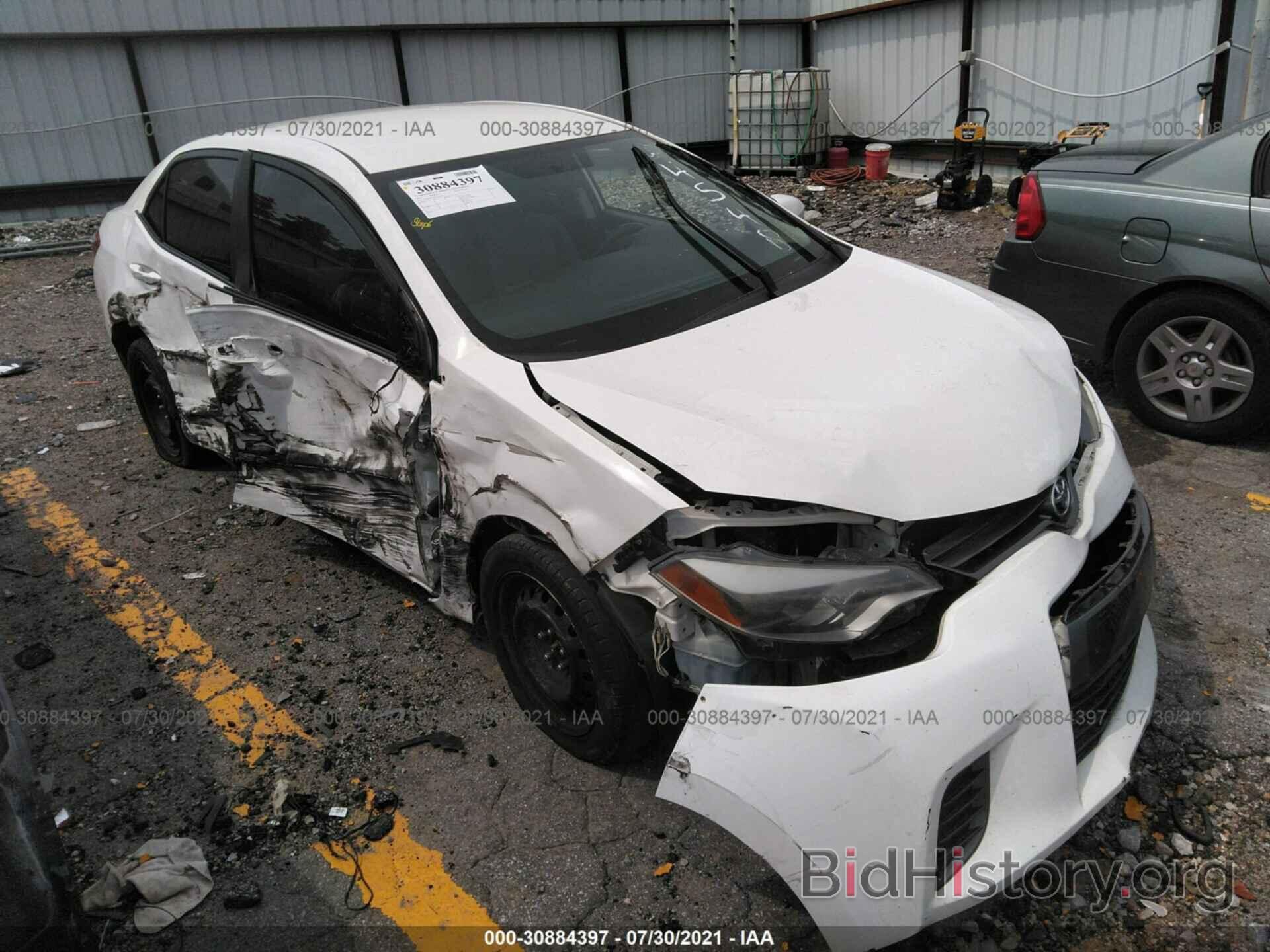 Photo 2T1BURHE2GC614548 - TOYOTA COROLLA 2016