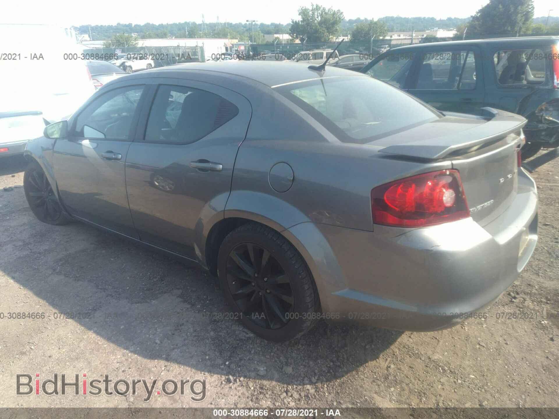 2013 DODGE AVENGER - VIN: 1C3CDZAG4DN752461 - Фото 3