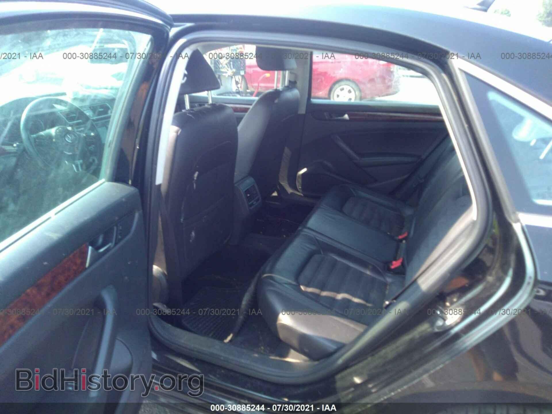 2013 VOLKSWAGEN PASSAT - VIN: 1VWCH7A34DC128167 - Фото 8
