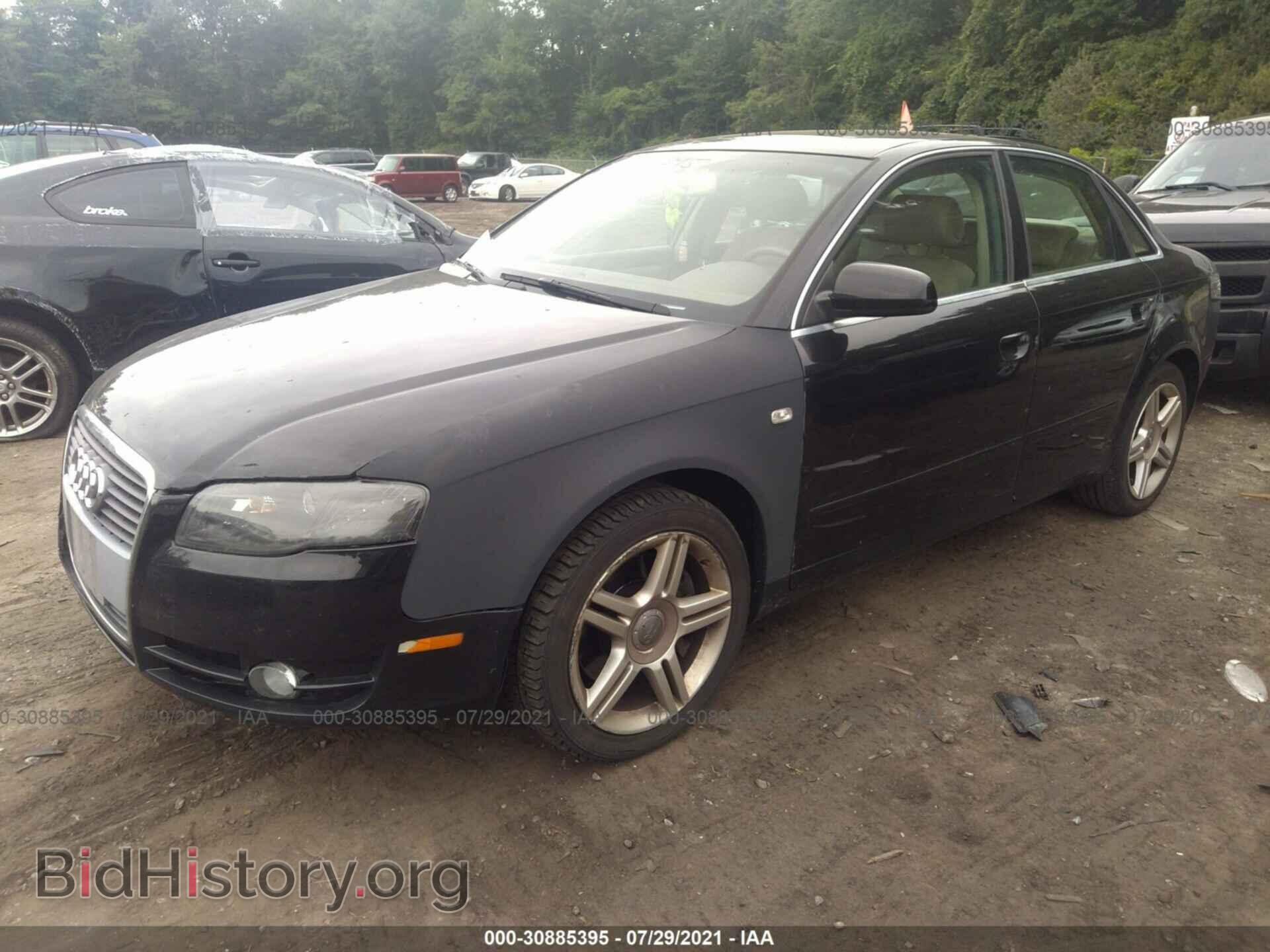 2007 AUDI A4 - VIN: WAUAF78E47A104018 - Фото 2