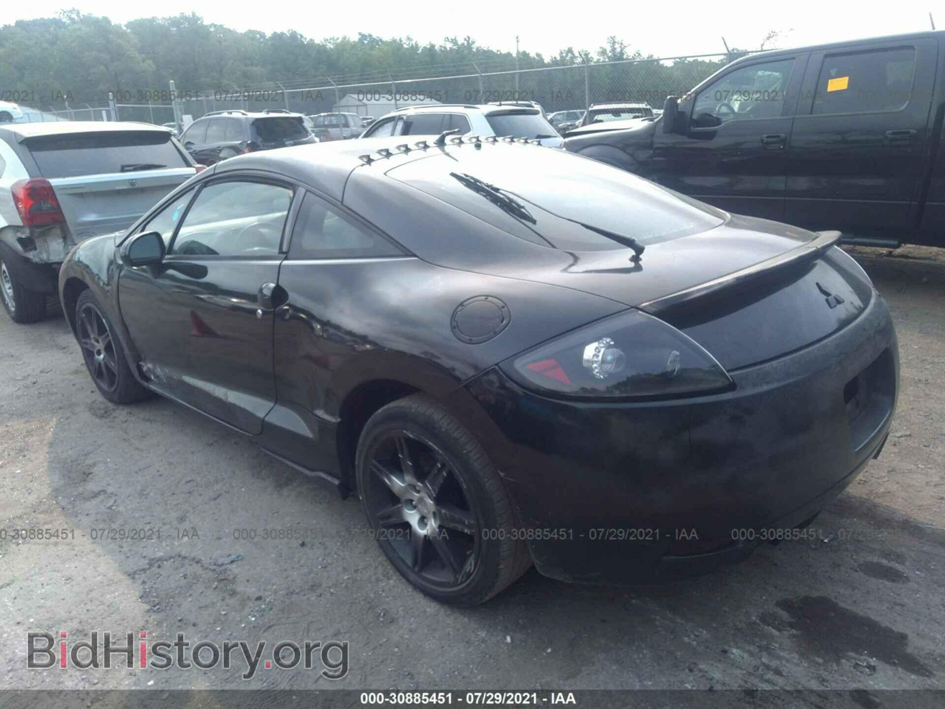 2006 MITSUBISHI ECLIPSE - VIN: 4A3AK34T86E006755 - Фото 3