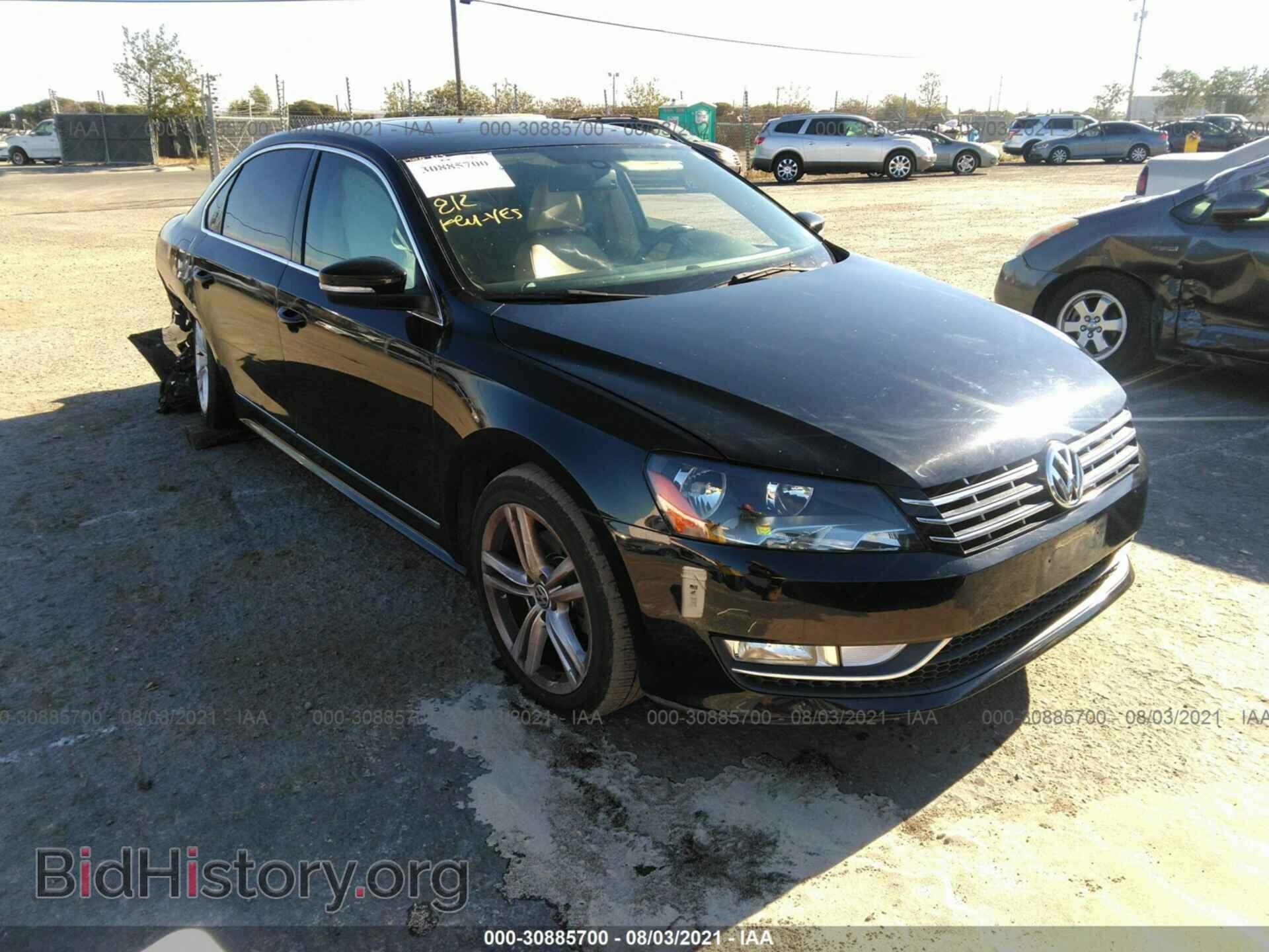 Фотография 1VWBN7A35DC041186 - VOLKSWAGEN PASSAT 2013