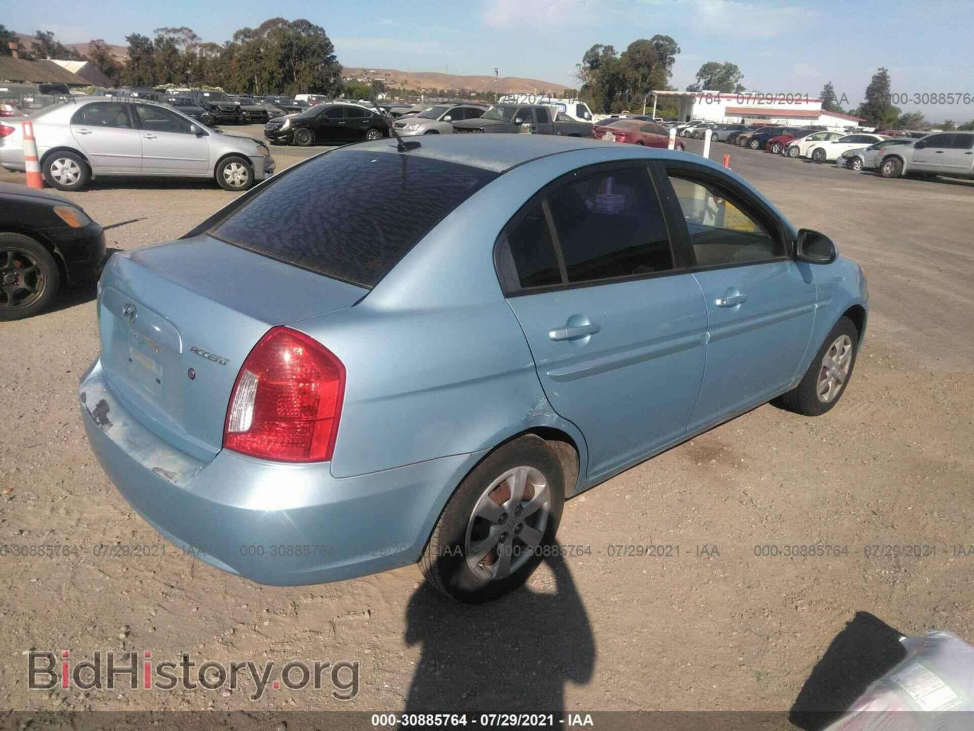 2009 HYUNDAI ACCENT - VIN: KMHCN46C79U314608 - Фото 4