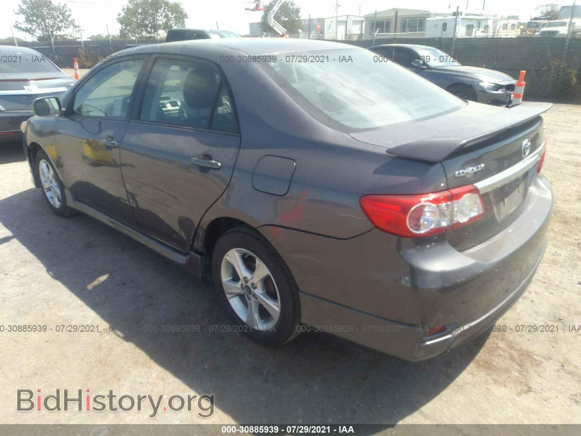 2012 TOYOTA COROLLA - VIN: 5YFBU4EE8CP070302 - Фото 3