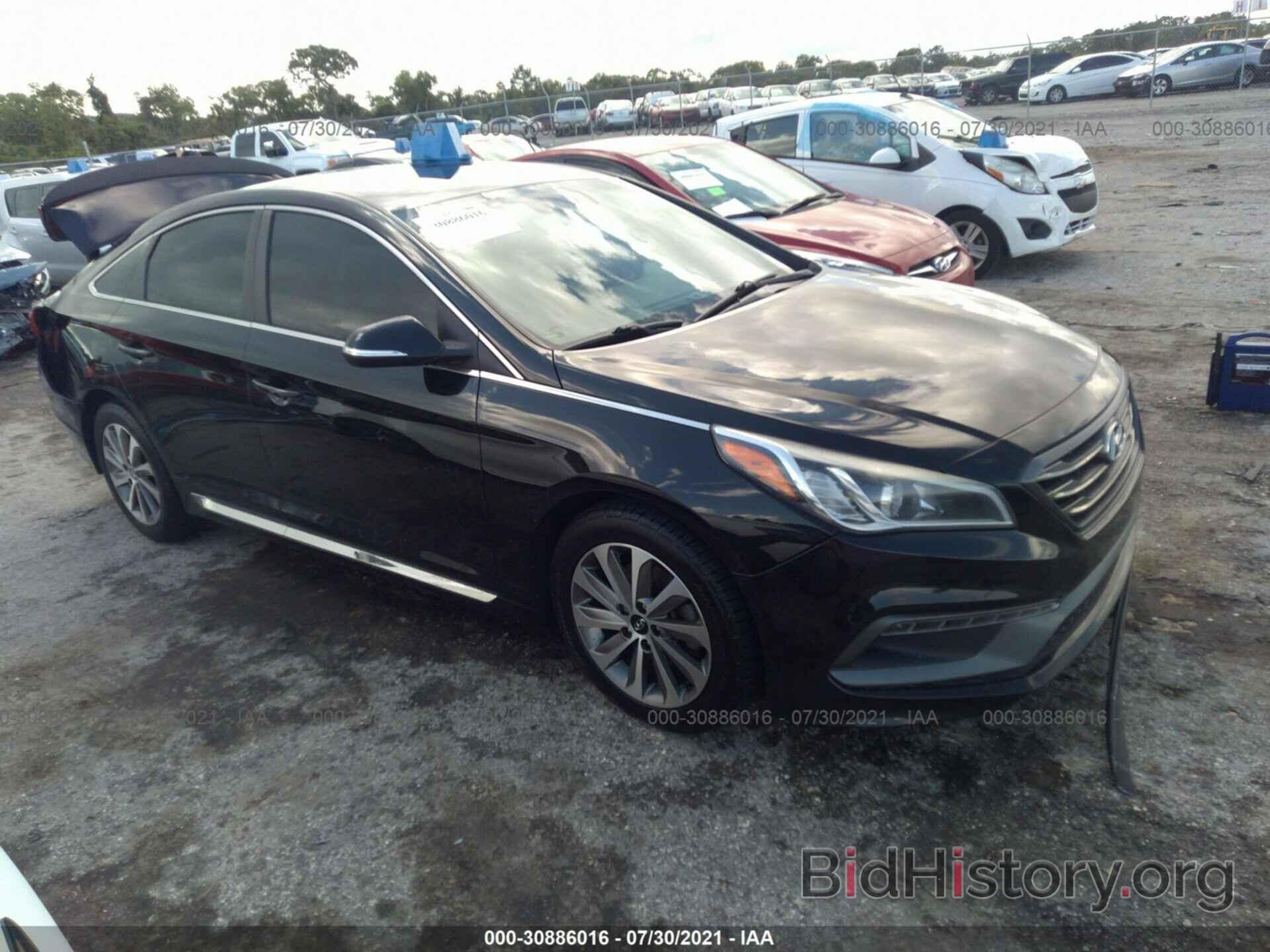 Photo 5NPE34AF1FH062879 - HYUNDAI SONATA 2015