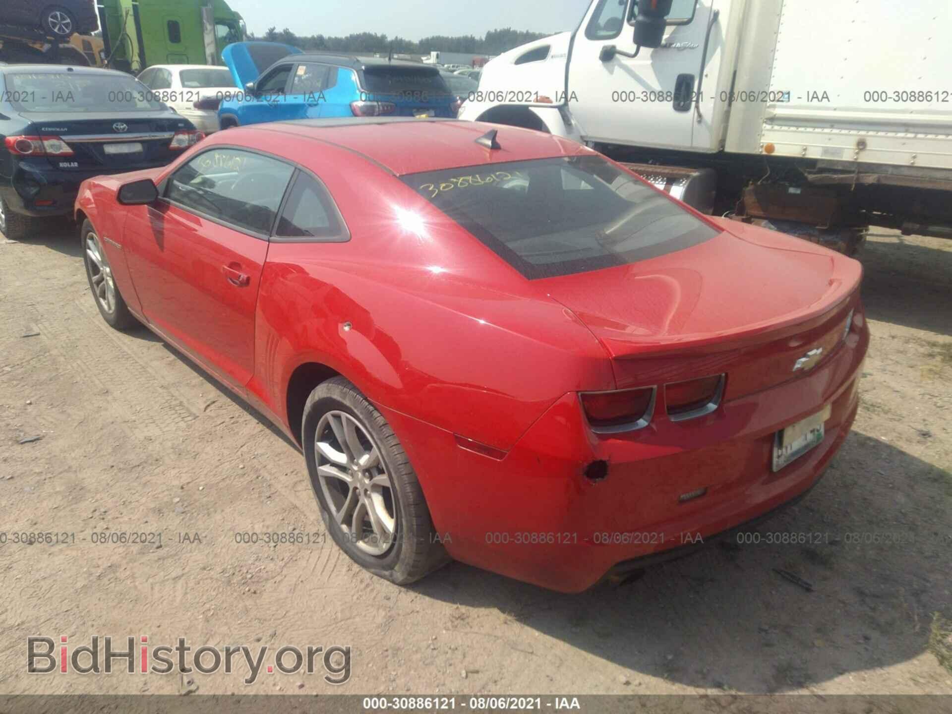 2013 CHEVROLET CAMARO - VIN: 2G1FB1E32D9131982 - Фото 3