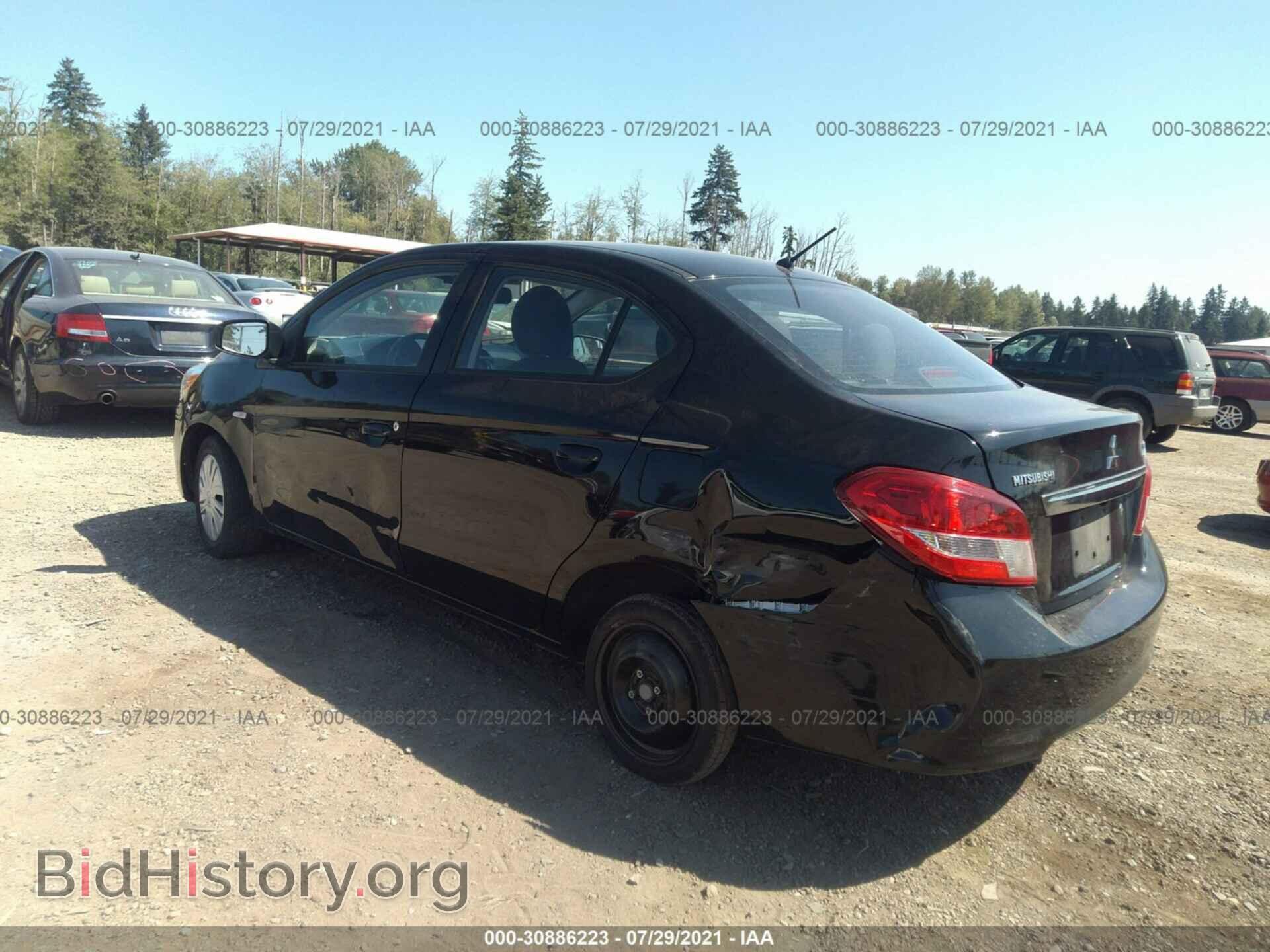 2017 MITSUBISHI MIRAGE G4 - VIN: ML32F3FJXHHF12375 - Фото 3