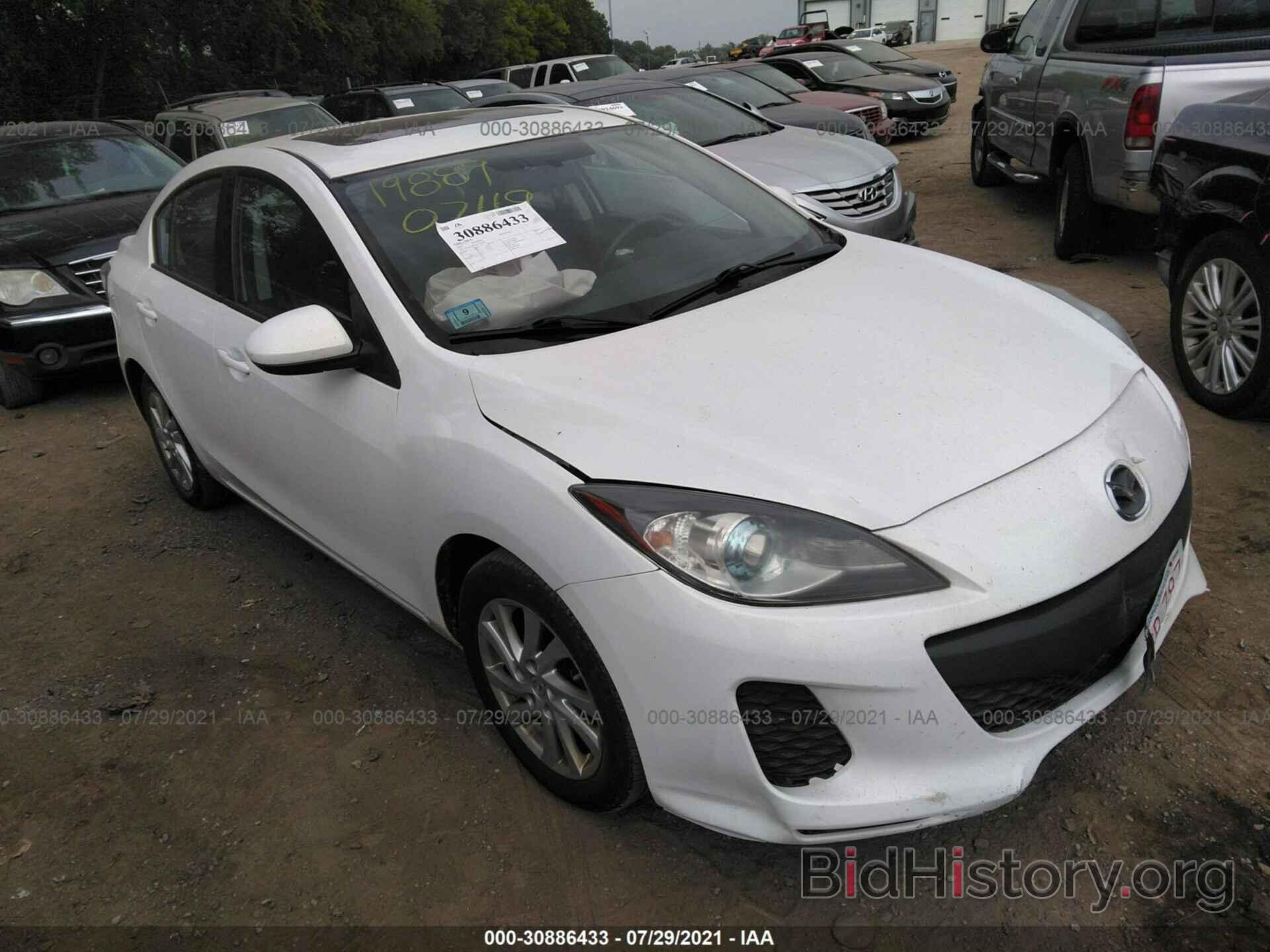 Photo JM1BL1W70C1564398 - MAZDA MAZDA3 2012