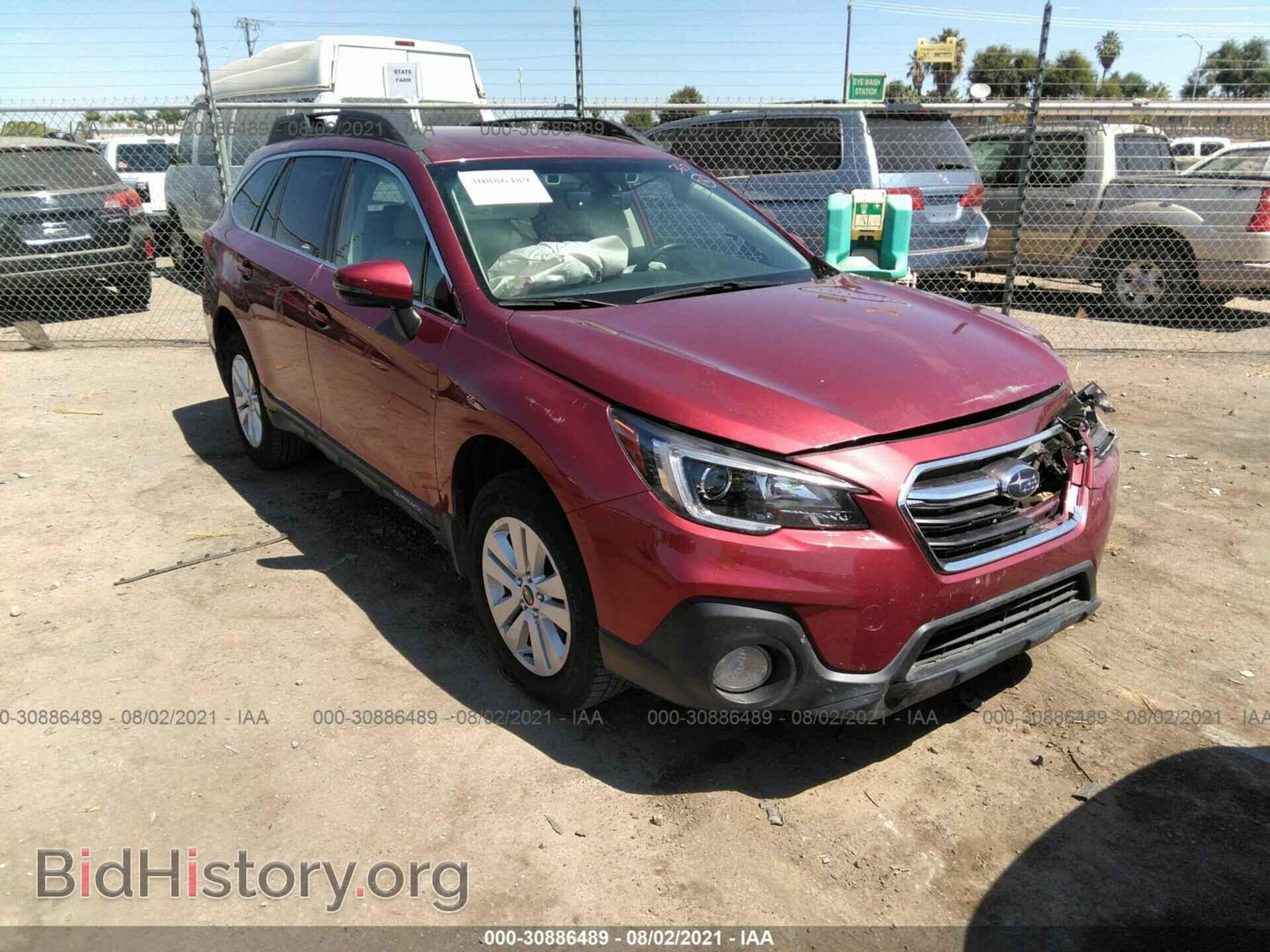 Photo 4S4BSAFCXJ3327611 - SUBARU OUTBACK 2018