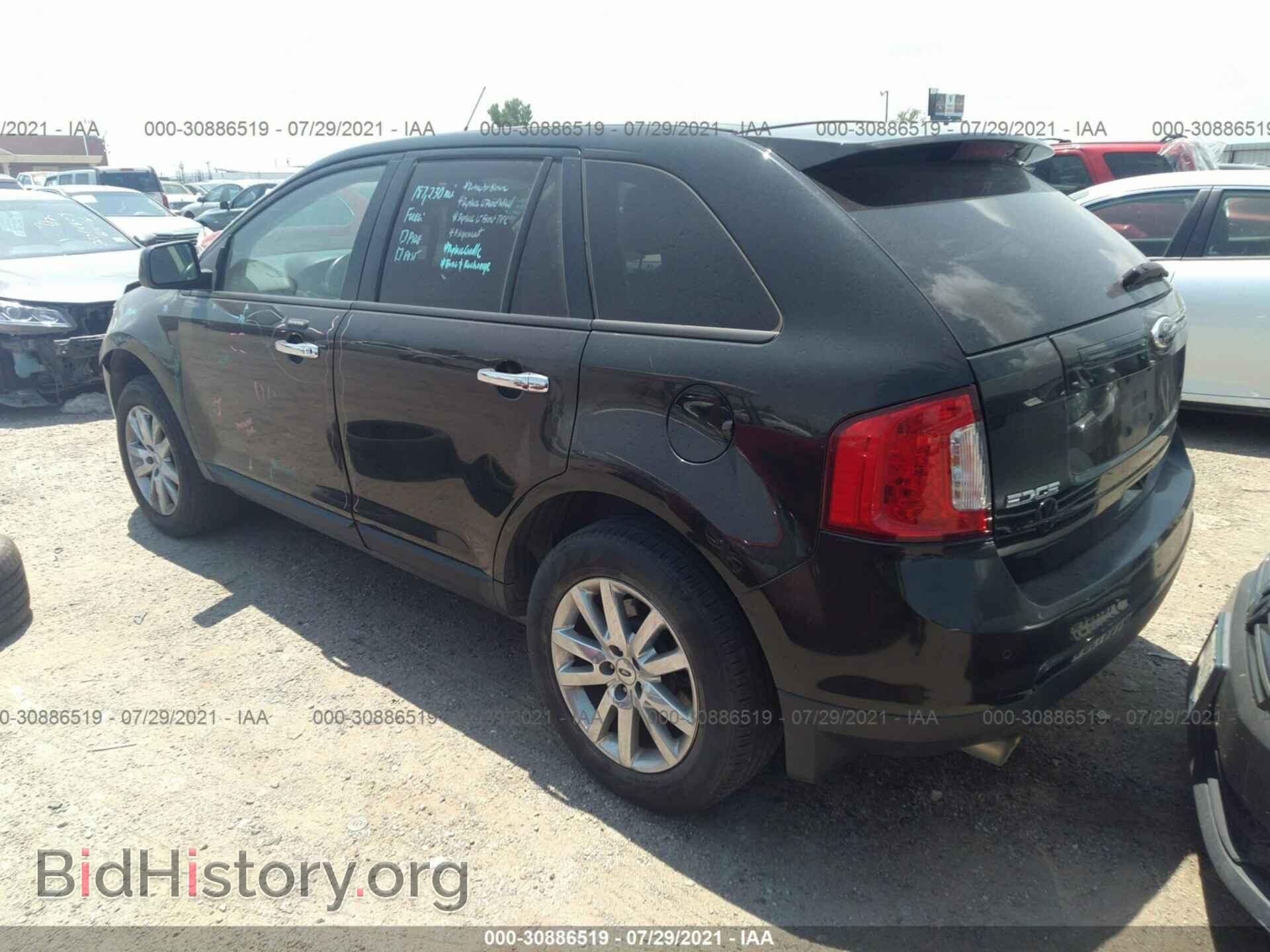 2011 FORD EDGE - VIN: 2FMDK3JC5BBA60844 - Фото 3