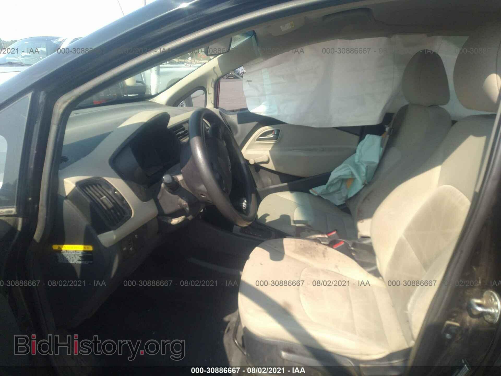 2013 KIA RIO - VIN: KNADM4A36D6306917 - Фото 5