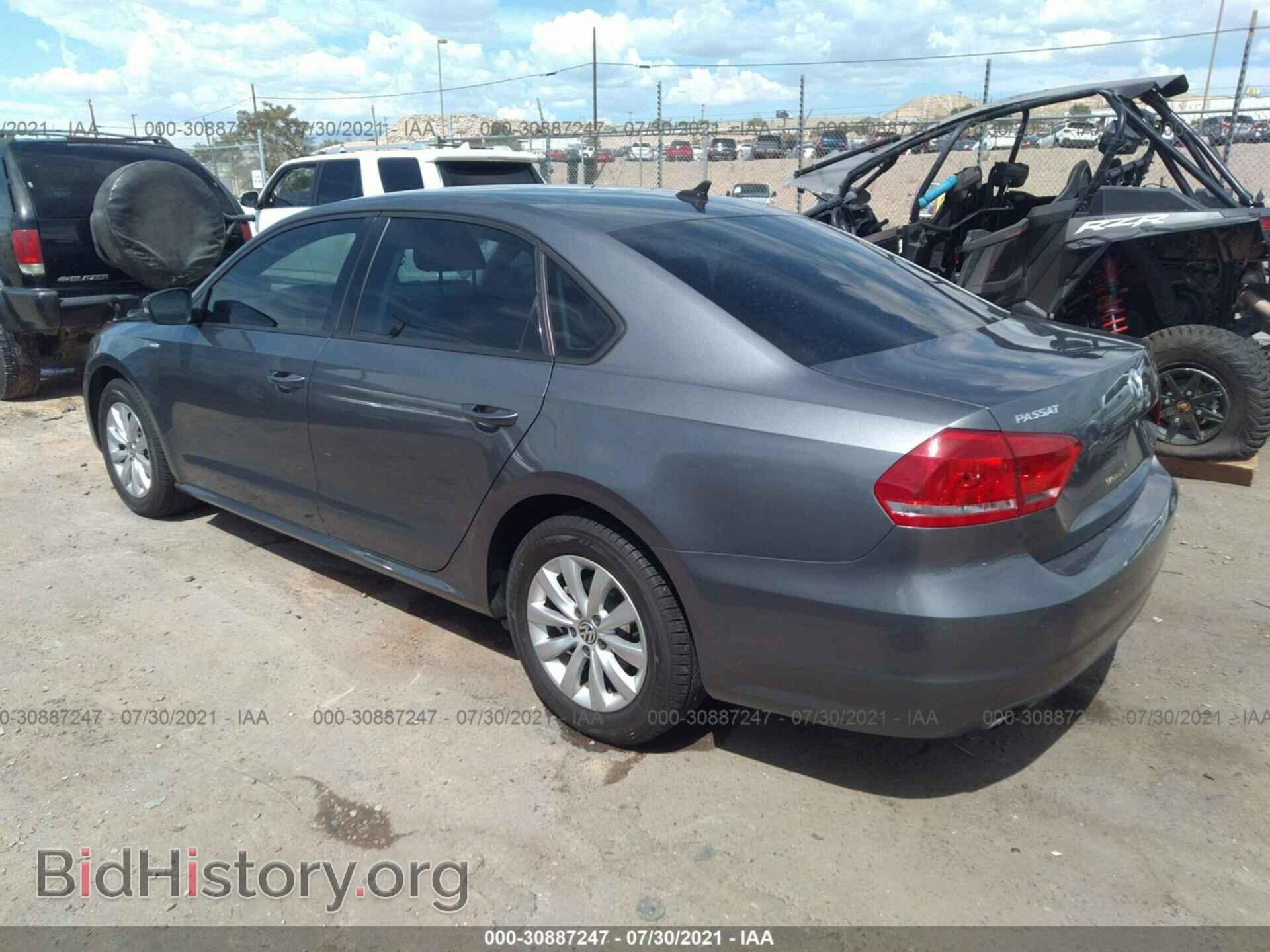 2014 VOLKSWAGEN PASSAT - VIN: 1VWAT7A35EC081609 - Фото 3