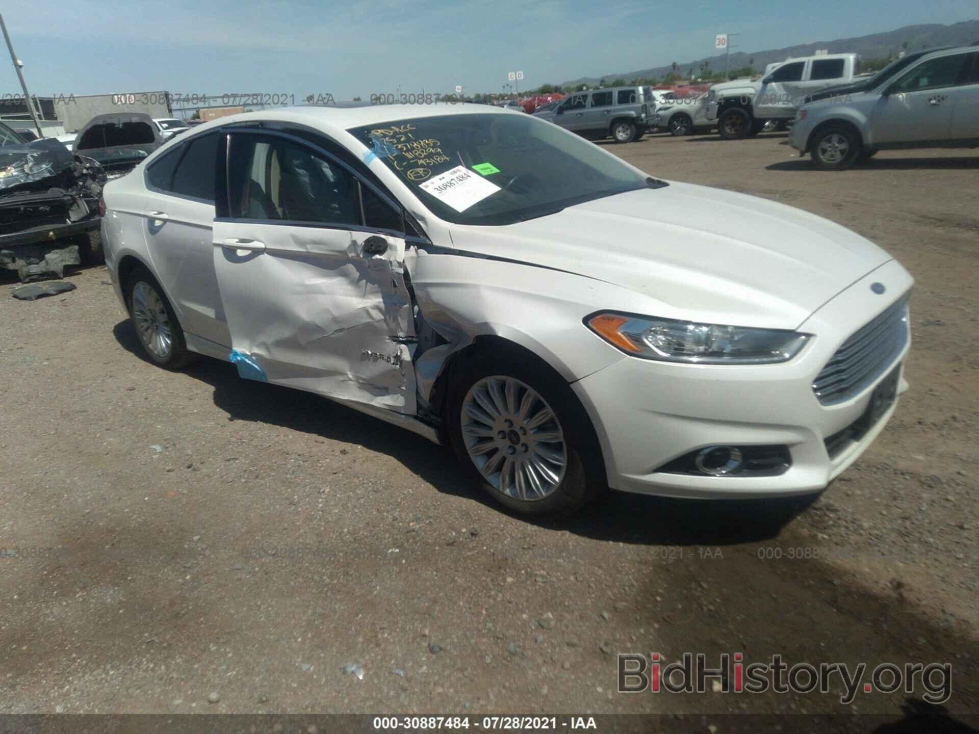 Фотография 3FA6P0LU9DR378835 - FORD FUSION 2013