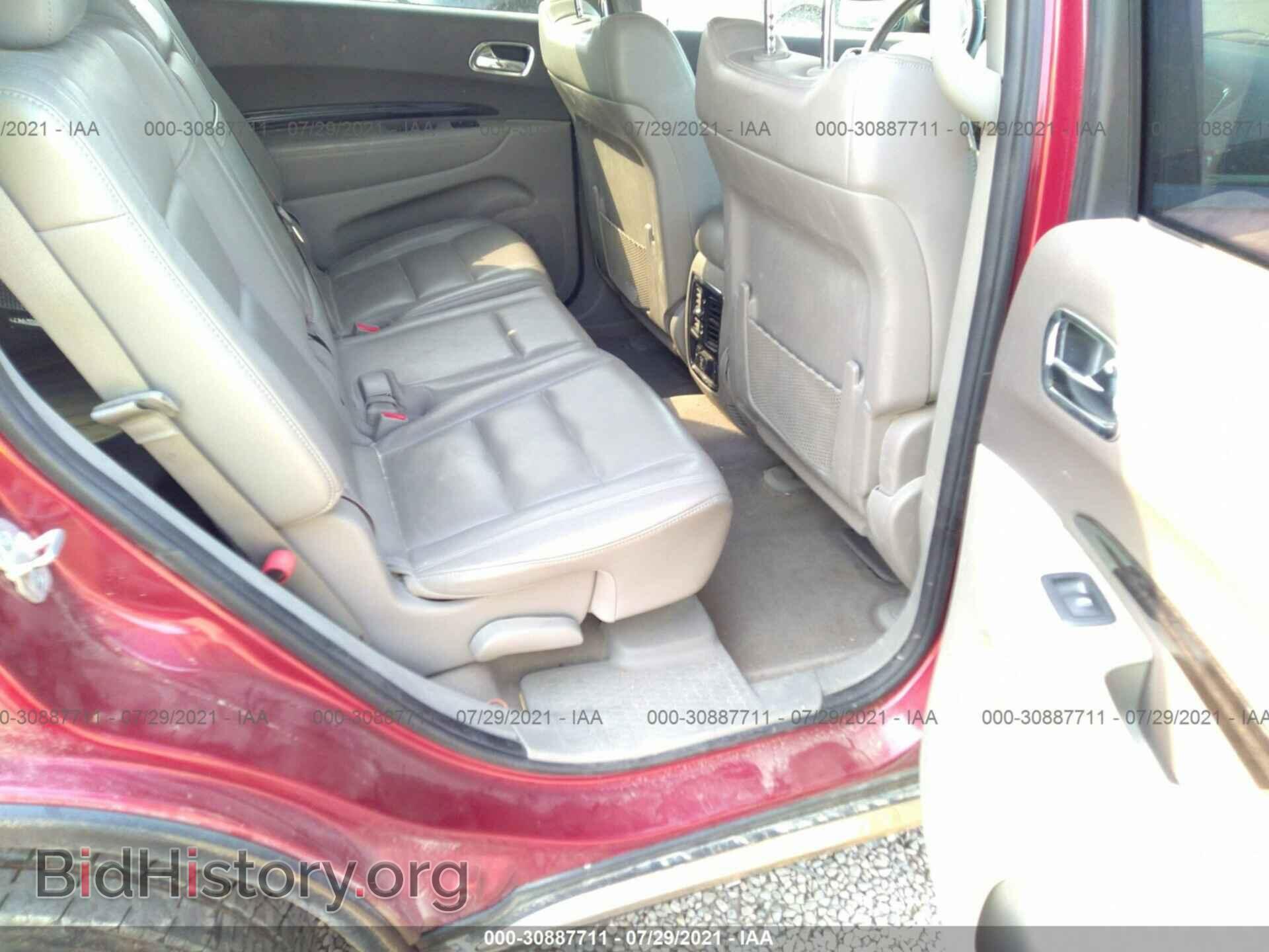 2013 DODGE DURANGO - VIN: 1C4RDJDG6DC580111 - Фото 8