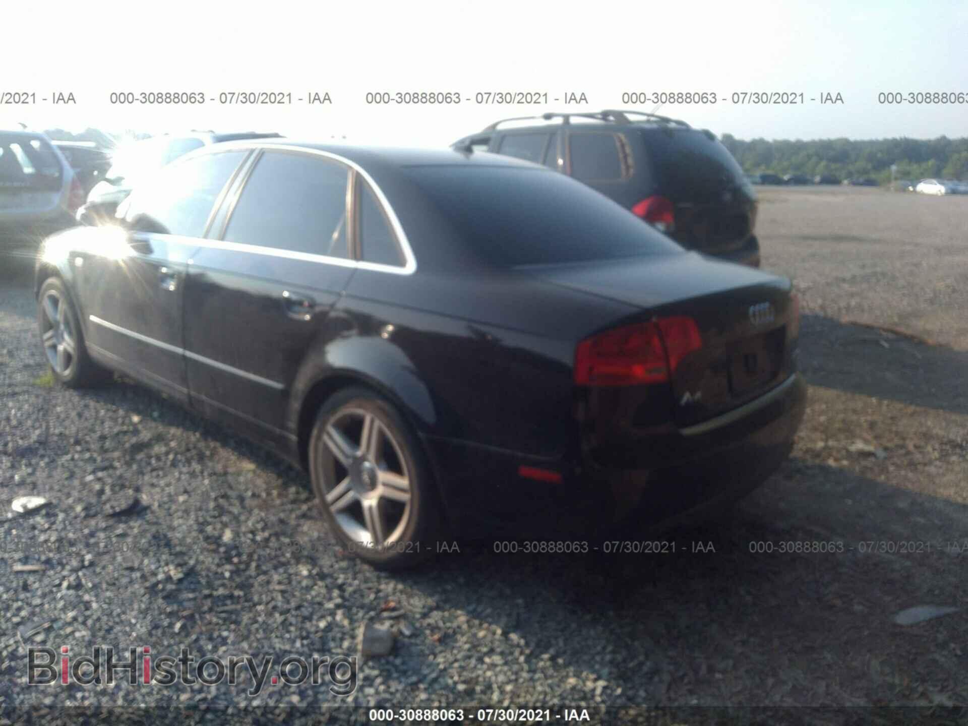 2007 AUDI A4 - VIN: WAUAF78E87A143551 - Фото 3