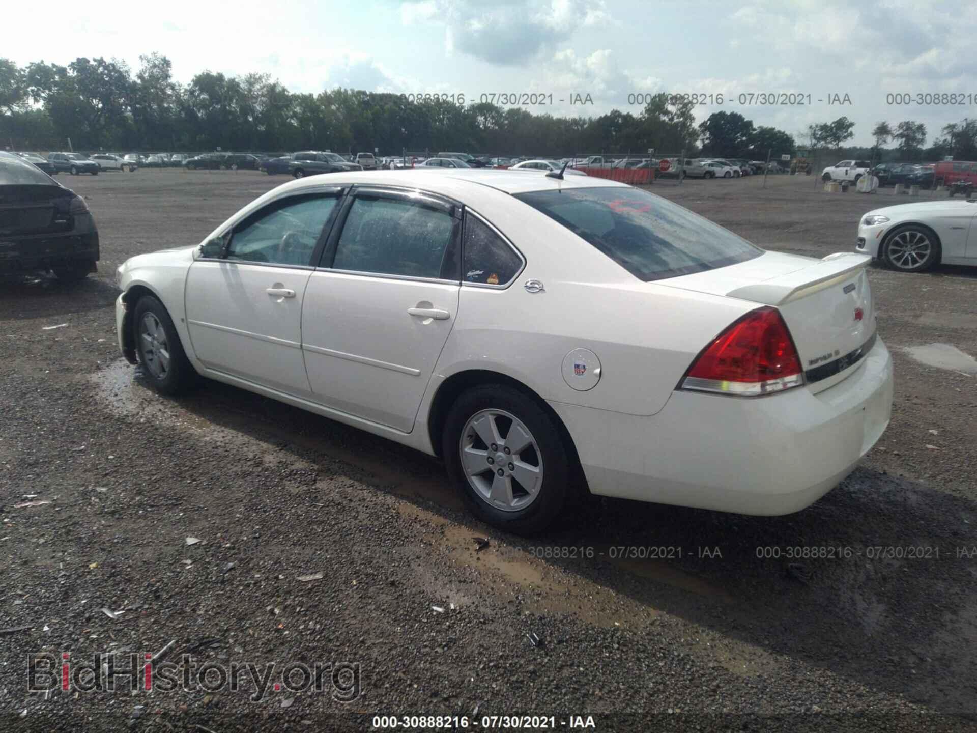 2007 CHEVROLET IMPALA - VIN: 2G1WT58K079357465 - Фото 3