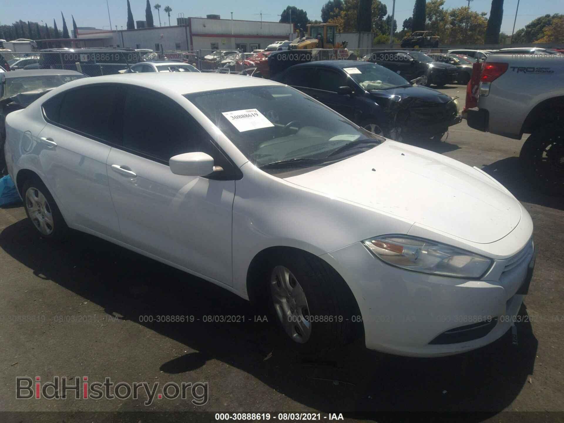Photo 1C3CDFAA3FD224039 - DODGE DART 2015