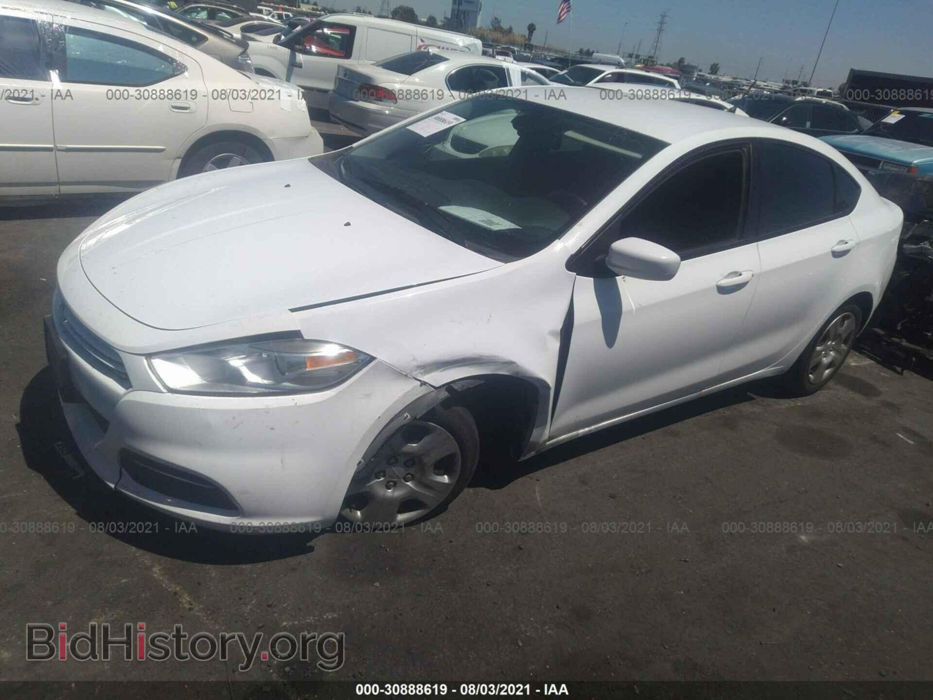 2015 DODGE DART - VIN: 1C3CDFAA3FD224039 - Фото 2
