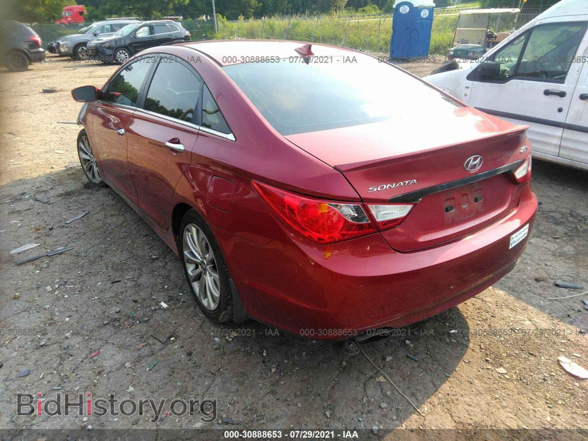 2012 HYUNDAI SONATA - VIN: 5NPEC4AB6CH411480 - Фото 3