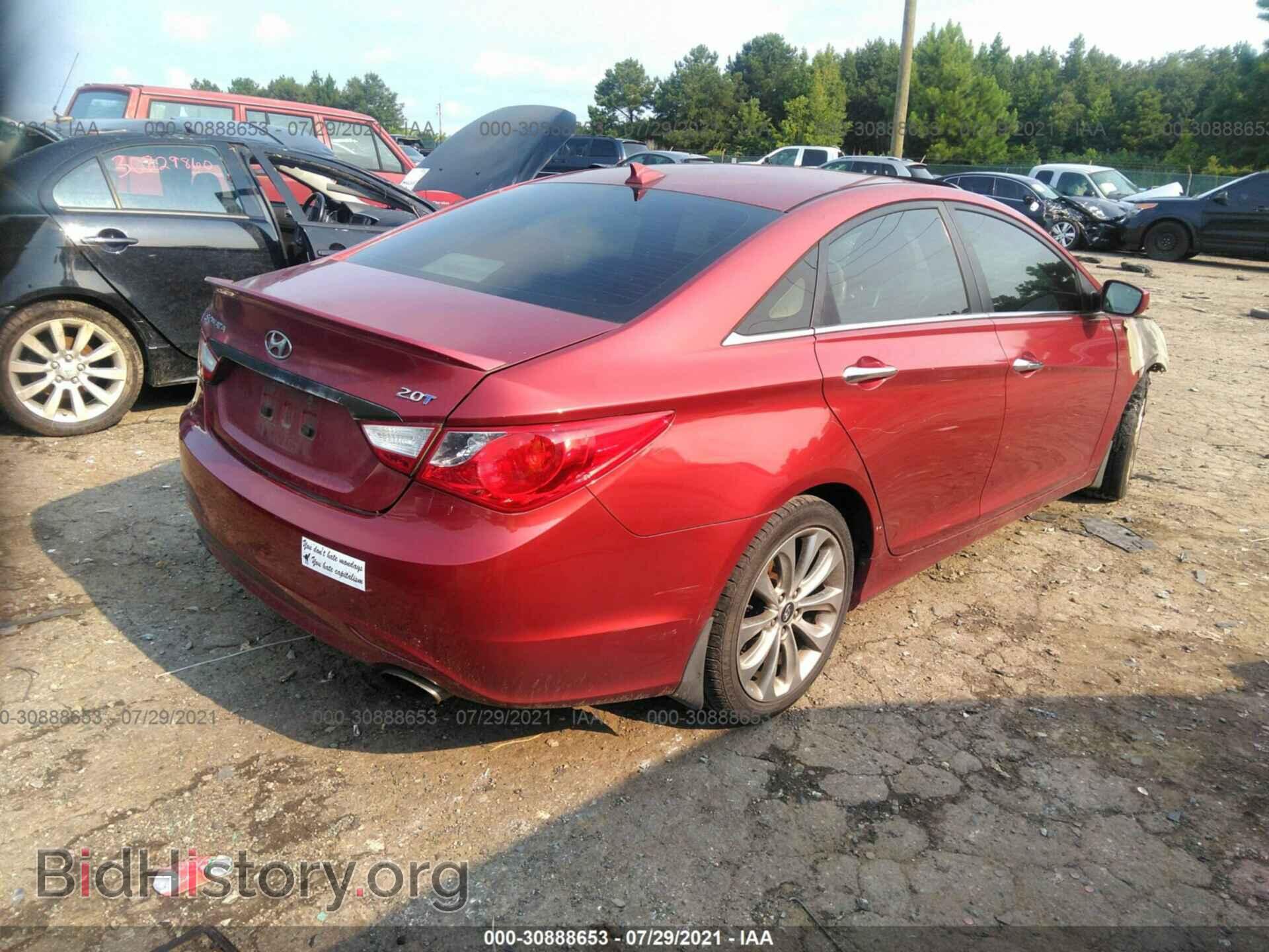 2012 HYUNDAI SONATA - VIN: 5NPEC4AB6CH411480 - Фото 4