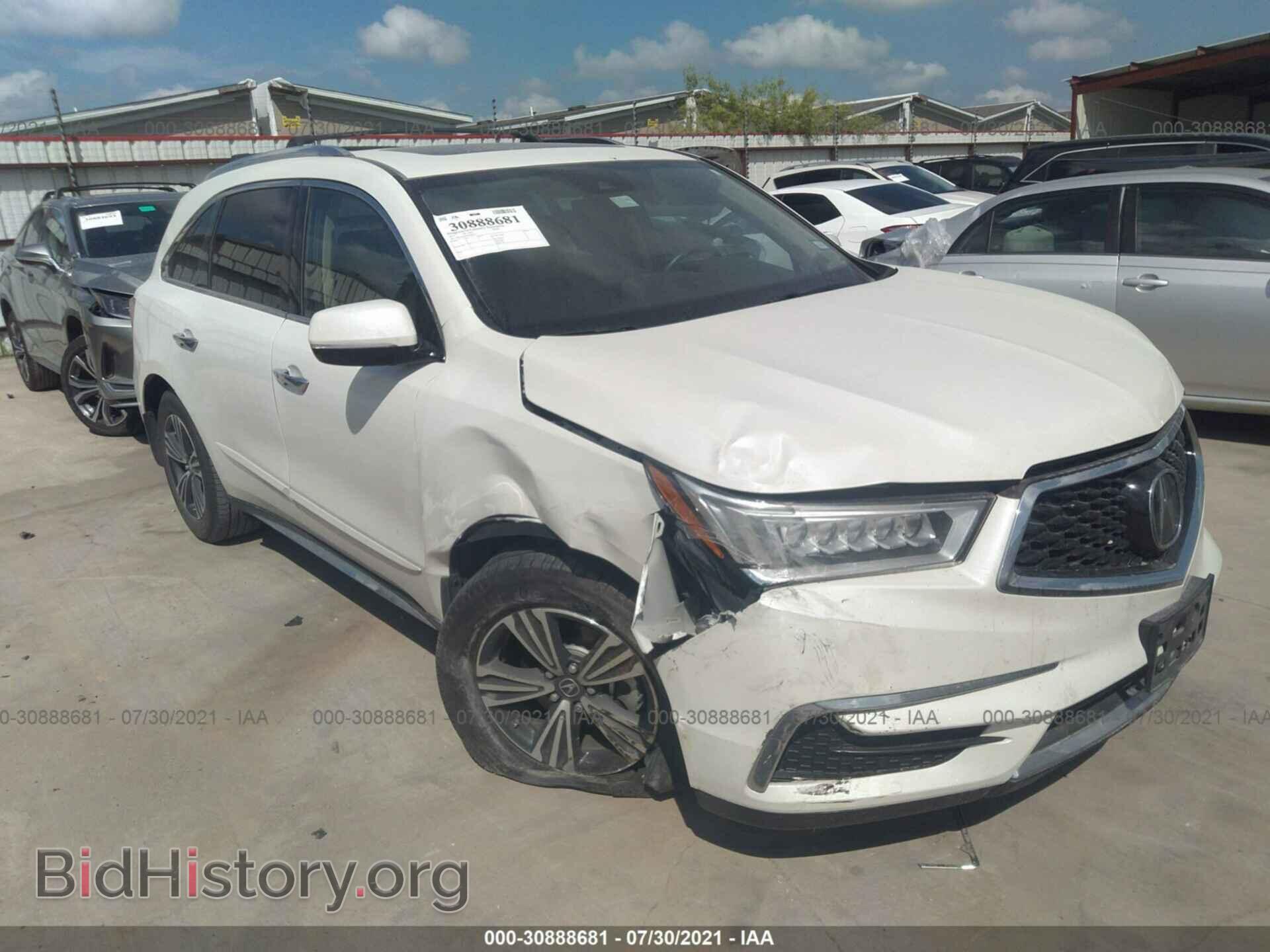 Фотография 5FRYD3H30HB000681 - ACURA MDX 2017