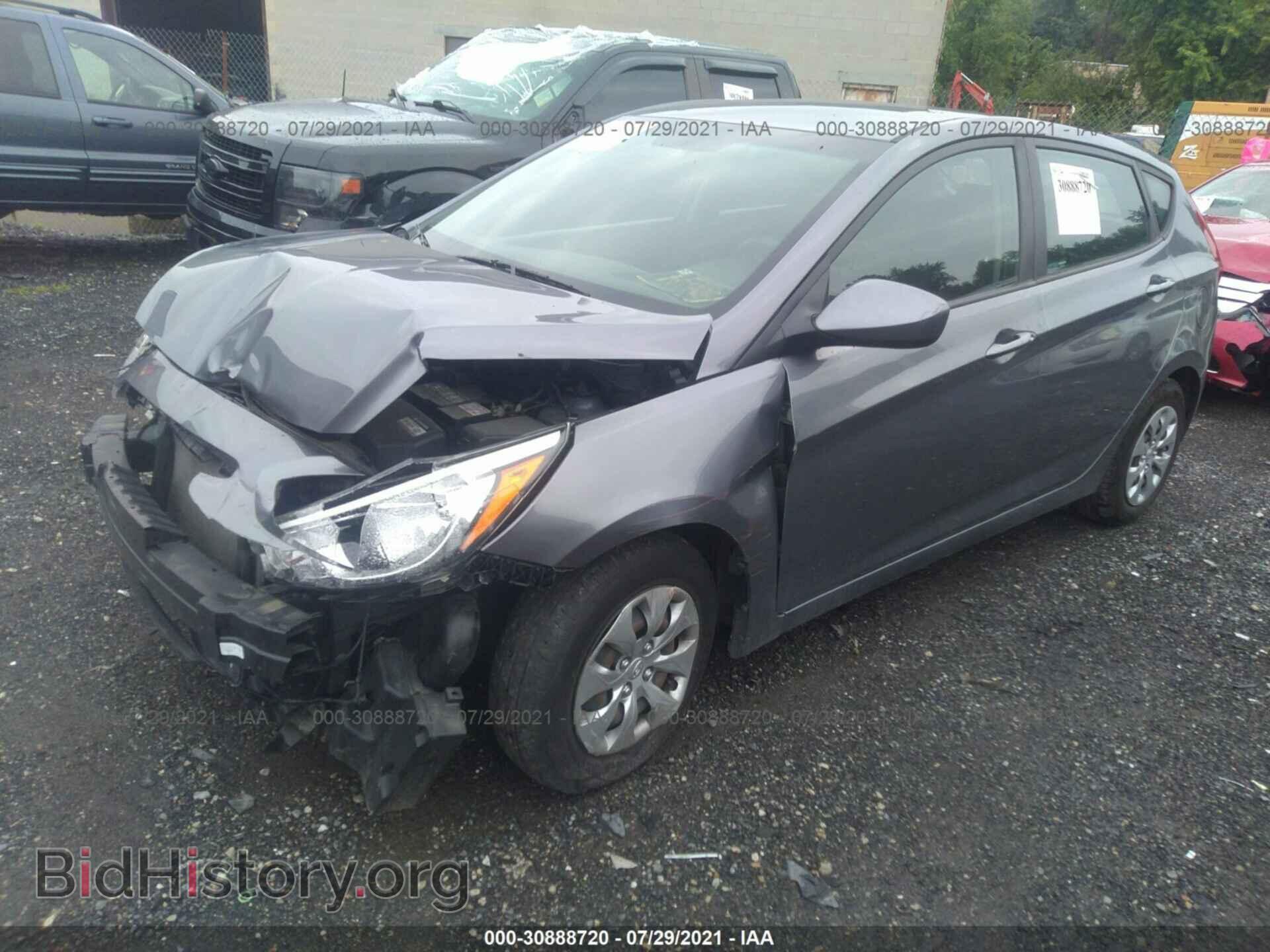 2017 HYUNDAI ACCENT - VIN: KMHCT5AE7HU311548 - Фото 2