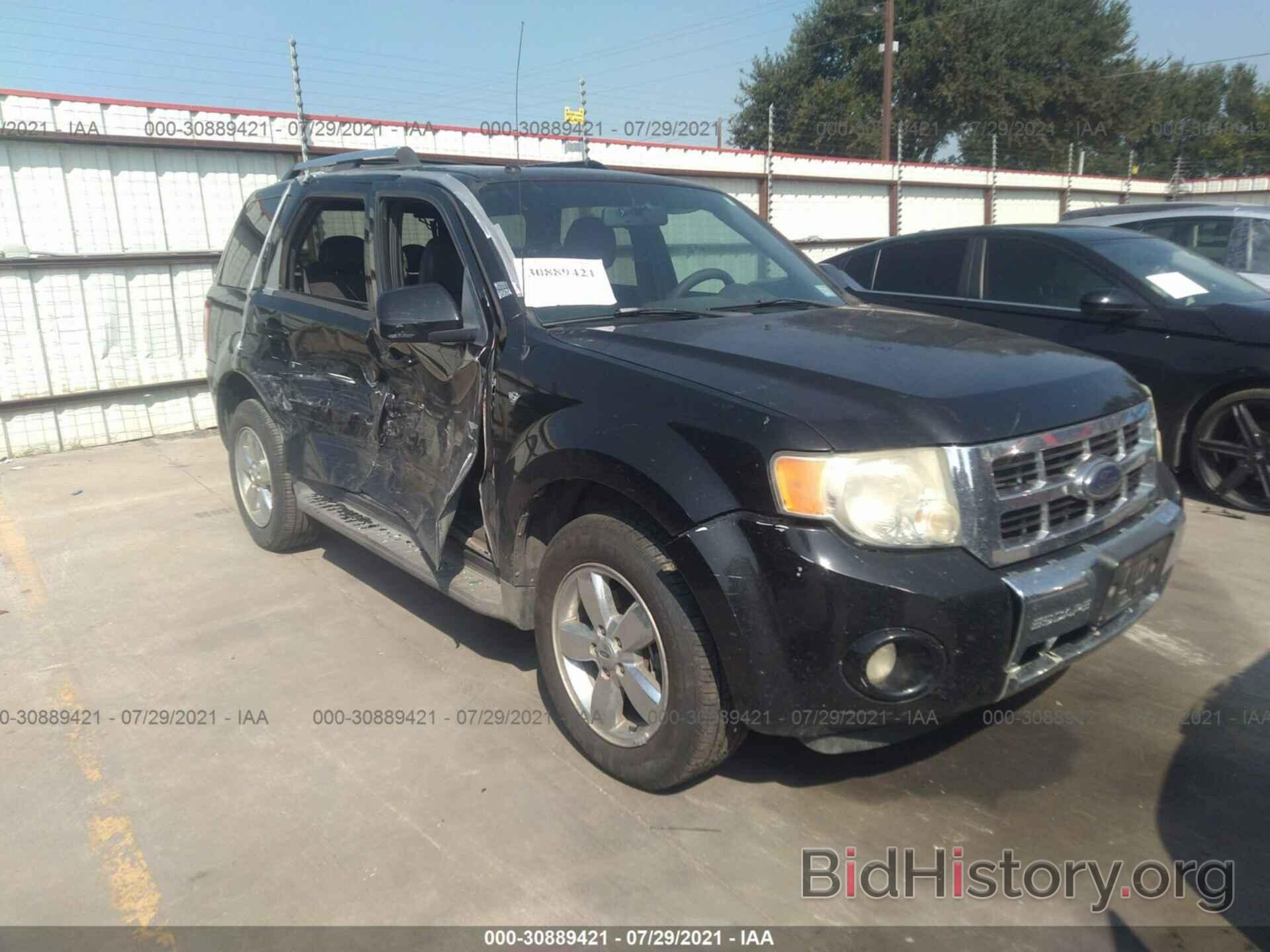 Photo 1FMCU04178KE01058 - FORD ESCAPE 2008