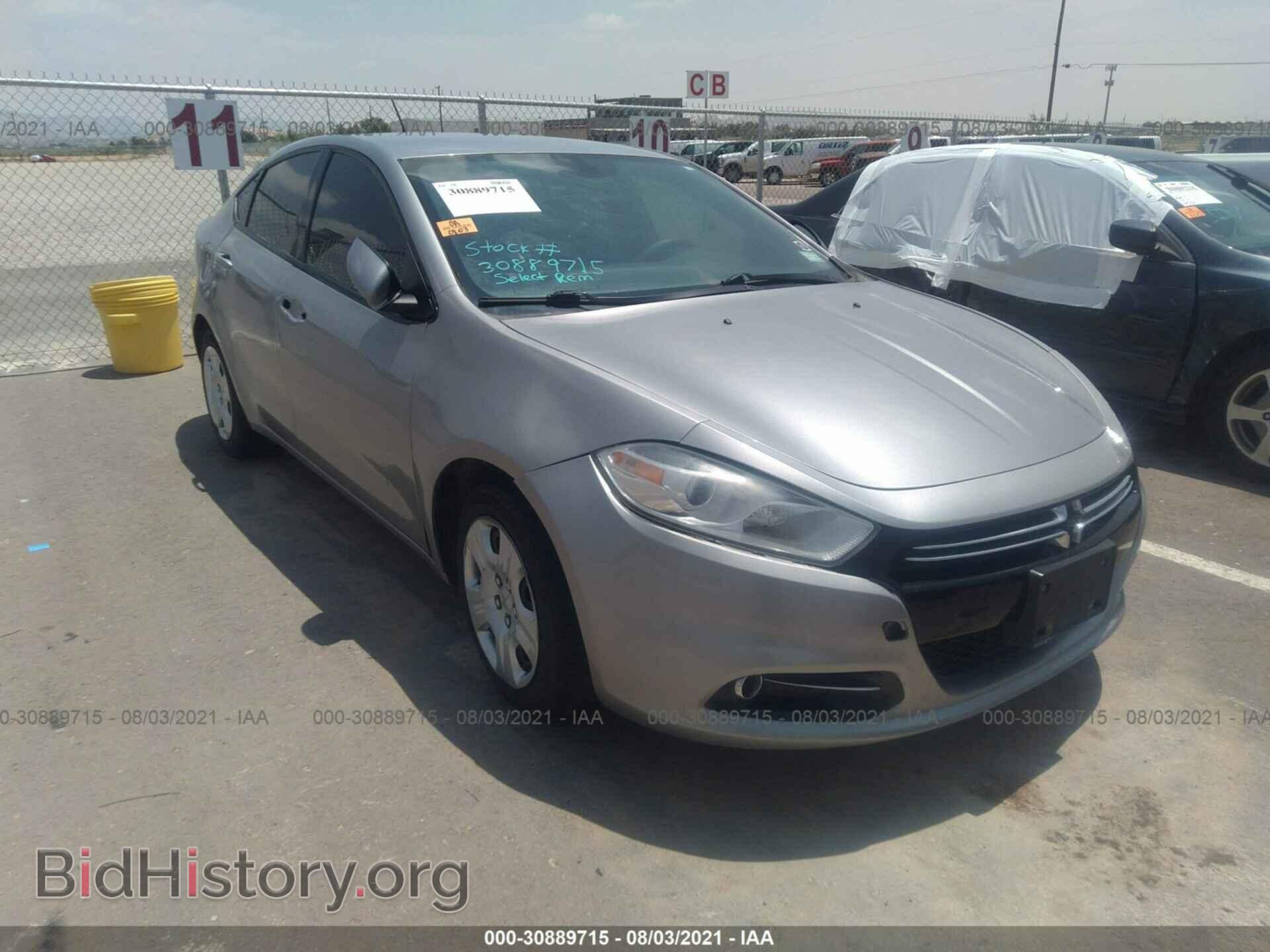 Фотография 1C3CDFAA7GD644694 - DODGE DART 2016