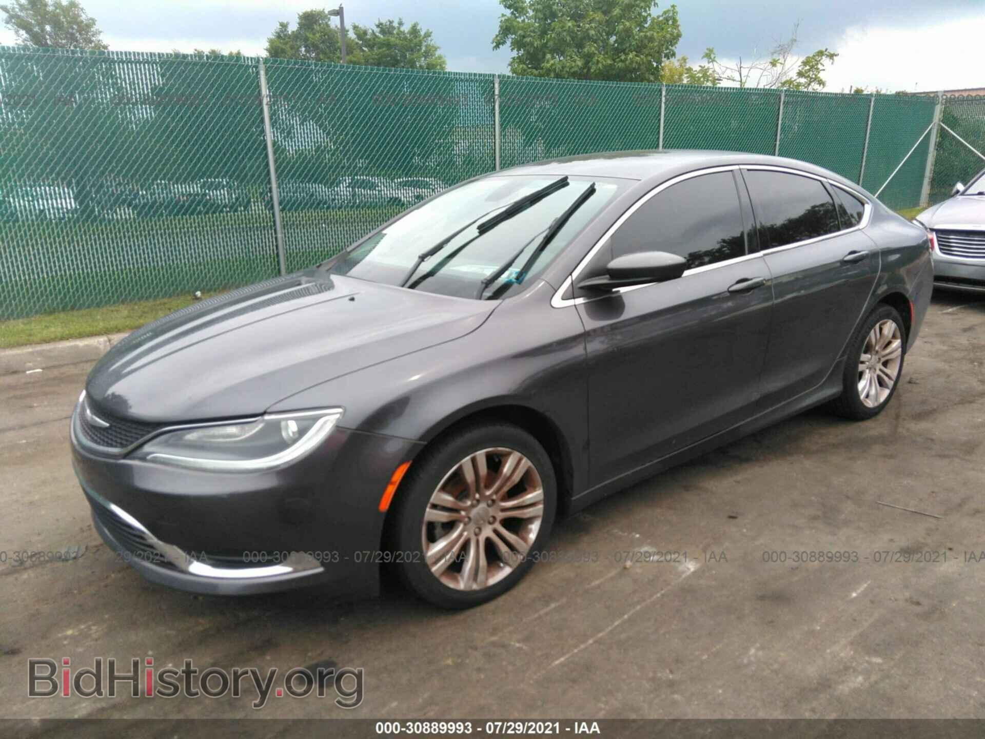 2016 CHRYSLER 200 - VIN: 1C3CCCAB2GN145824 - Фото 2