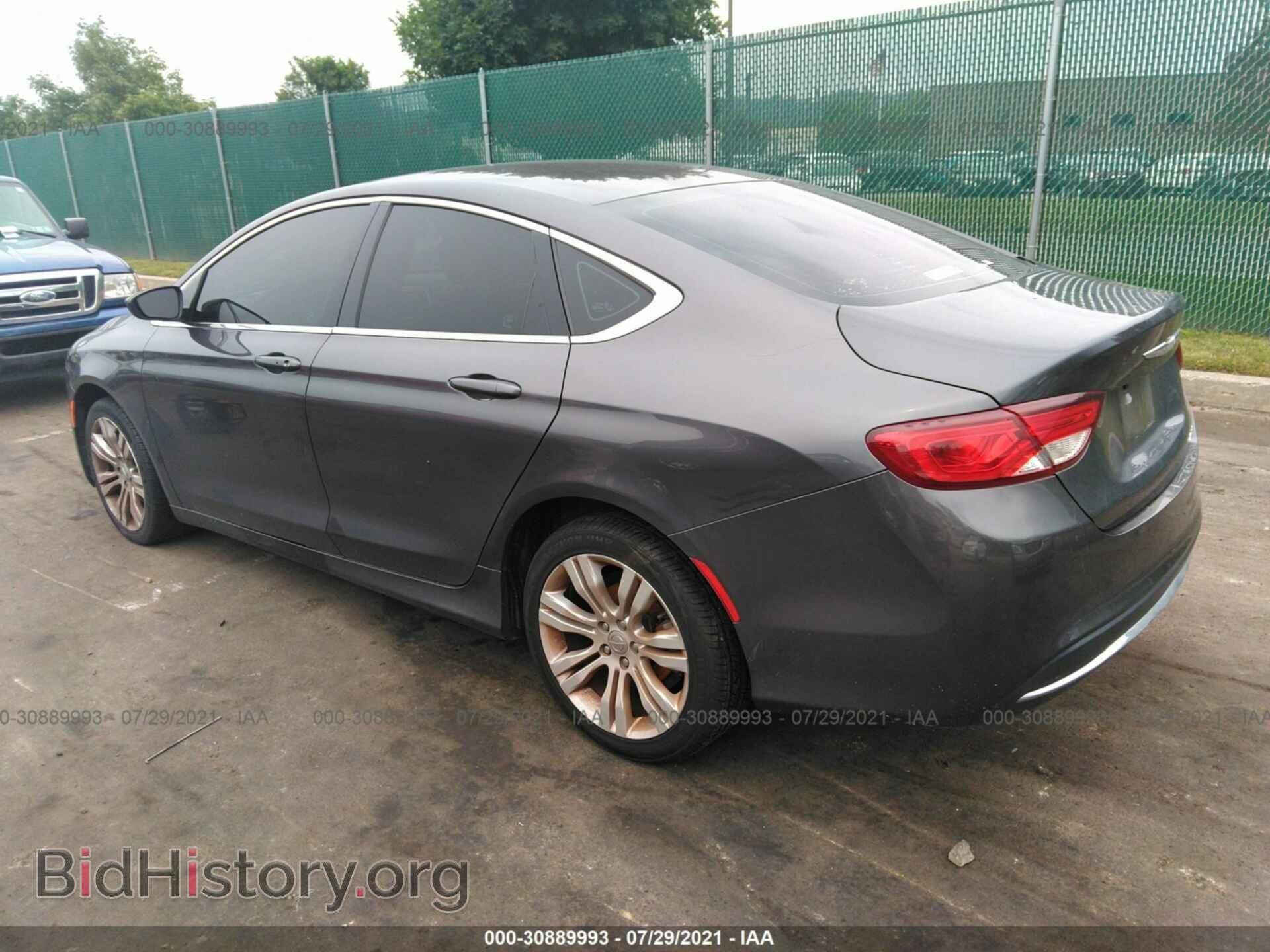 2016 CHRYSLER 200 - VIN: 1C3CCCAB2GN145824 - Фото 3