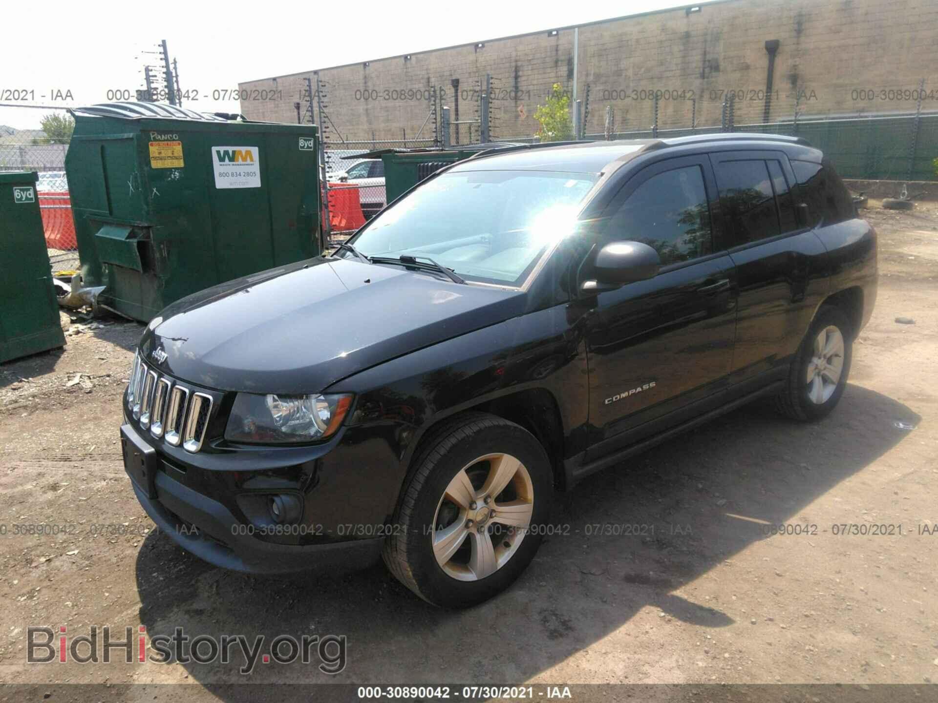2014 JEEP COMPASS - VIN: 1C4NJDBB4ED809428 - Фото 2
