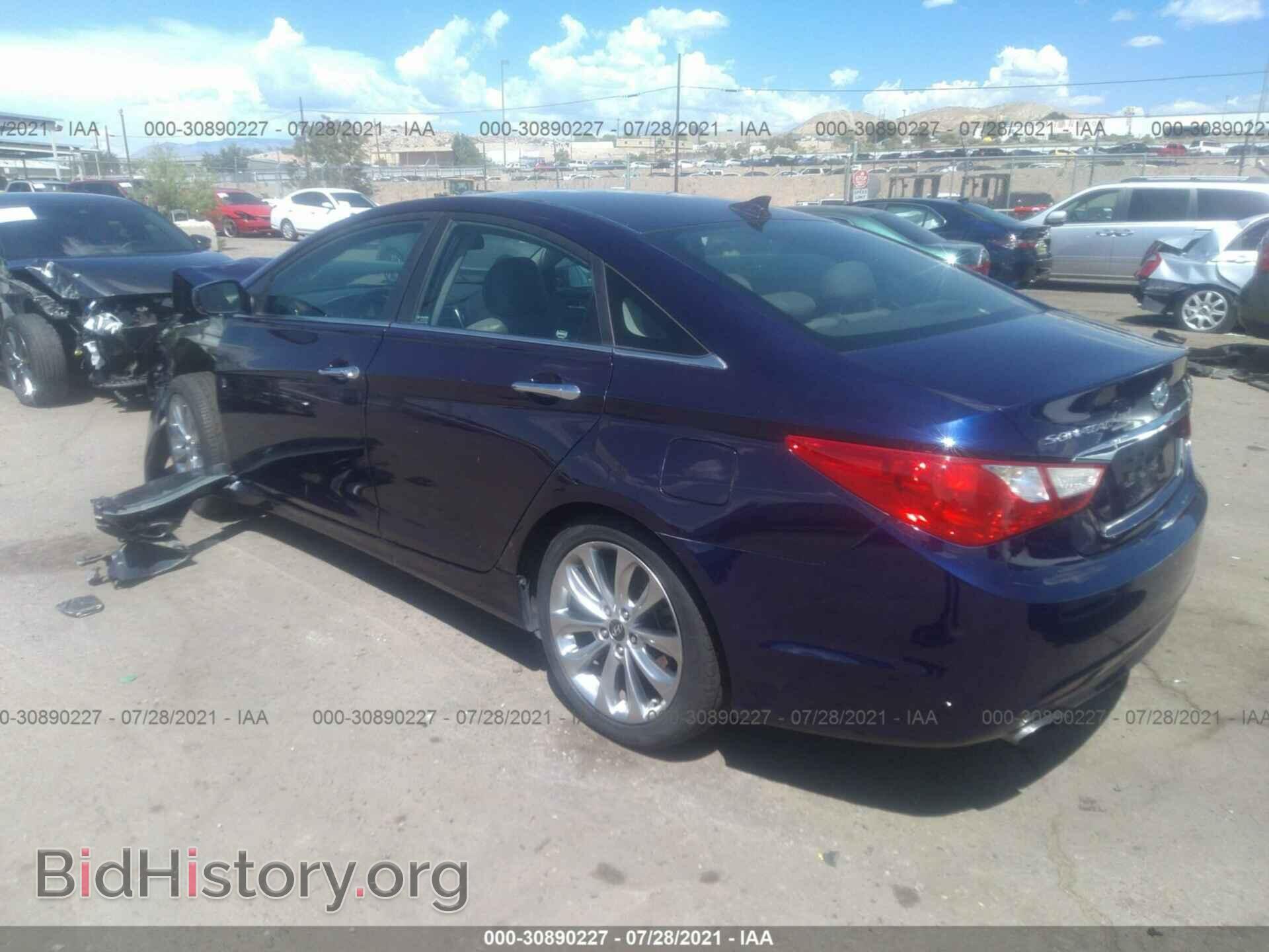 2013 HYUNDAI SONATA - VIN: 5NPEC4AC2DH606745 - Фото 3