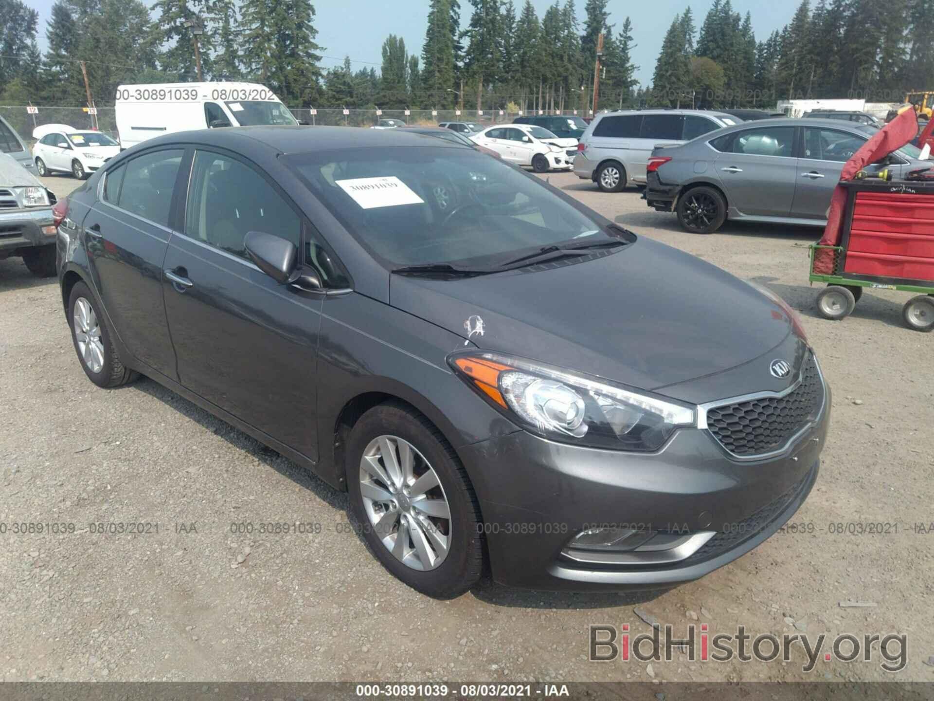 Photo KNAFX4A89E5090791 - KIA FORTE 2014