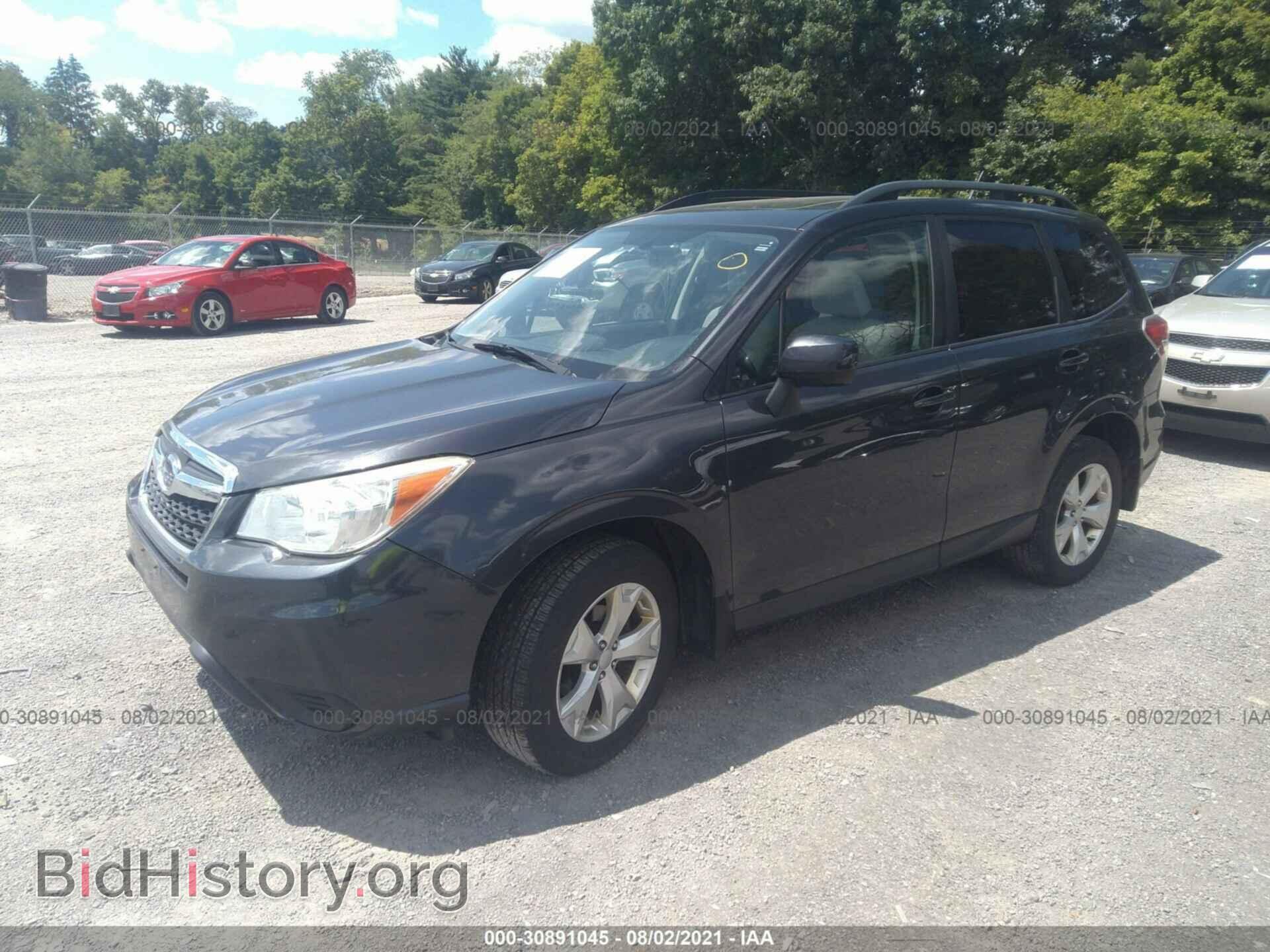2014 SUBARU FORESTER - VIN: JF2SJAEC5EH425187 - Фото 2
