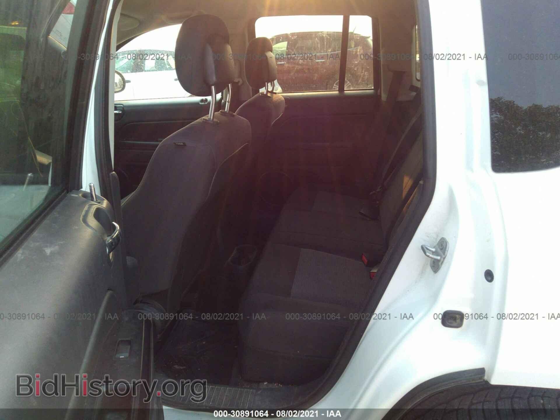 2013 JEEP COMPASS - VIN: 1C4NJDBB0DD269736 - Фото 8