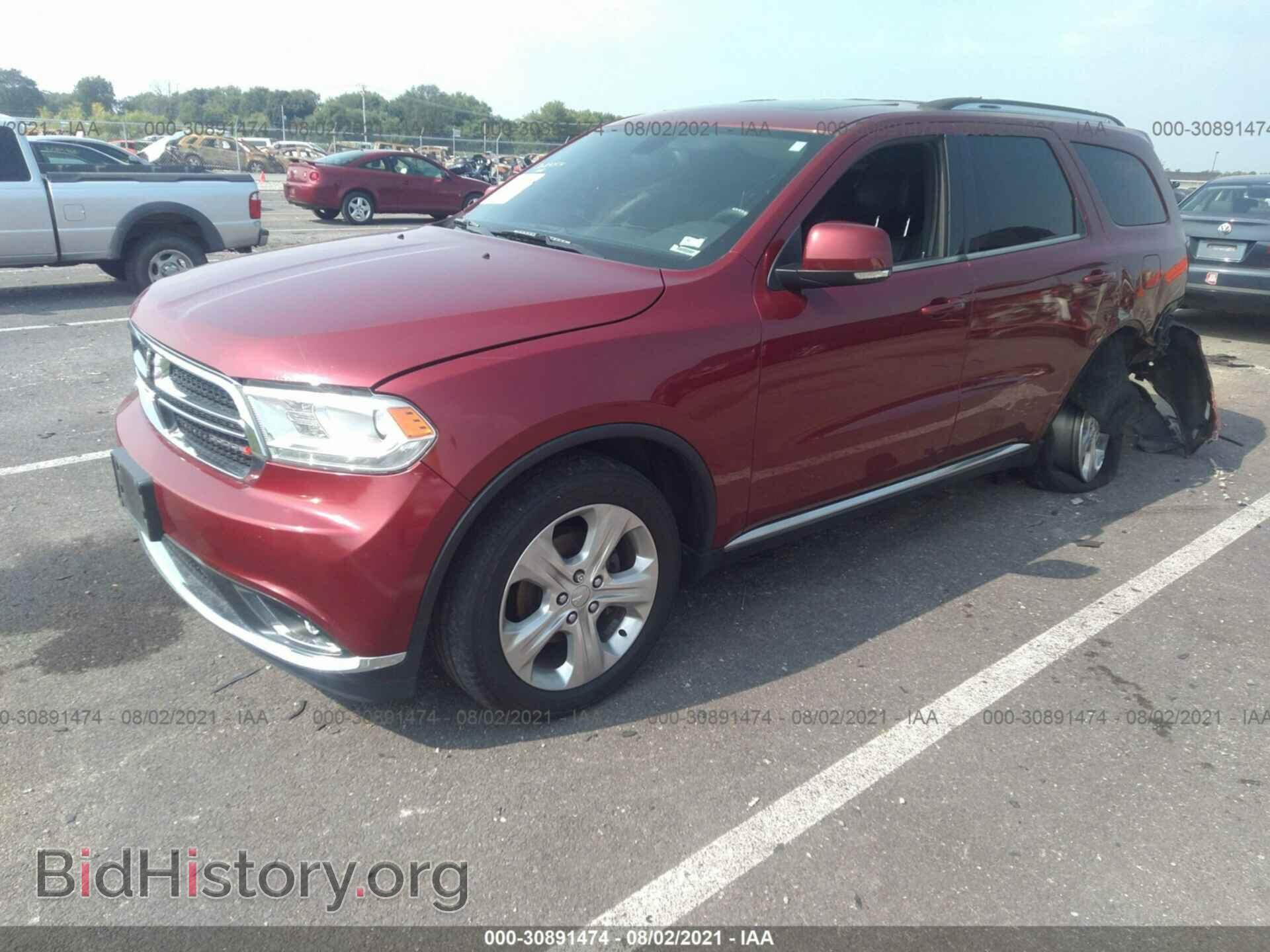 2014 DODGE DURANGO - VIN: 1C4RDJDG5EC314595 - Фото 2