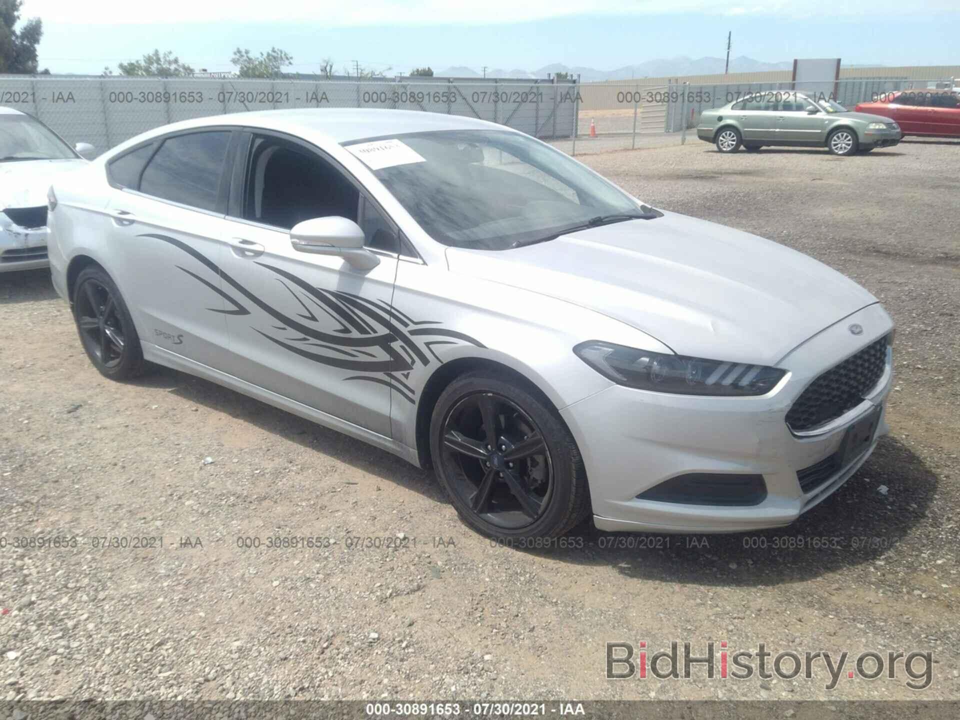 Photo 3FA6P0HR6DR371135 - FORD FUSION 2013