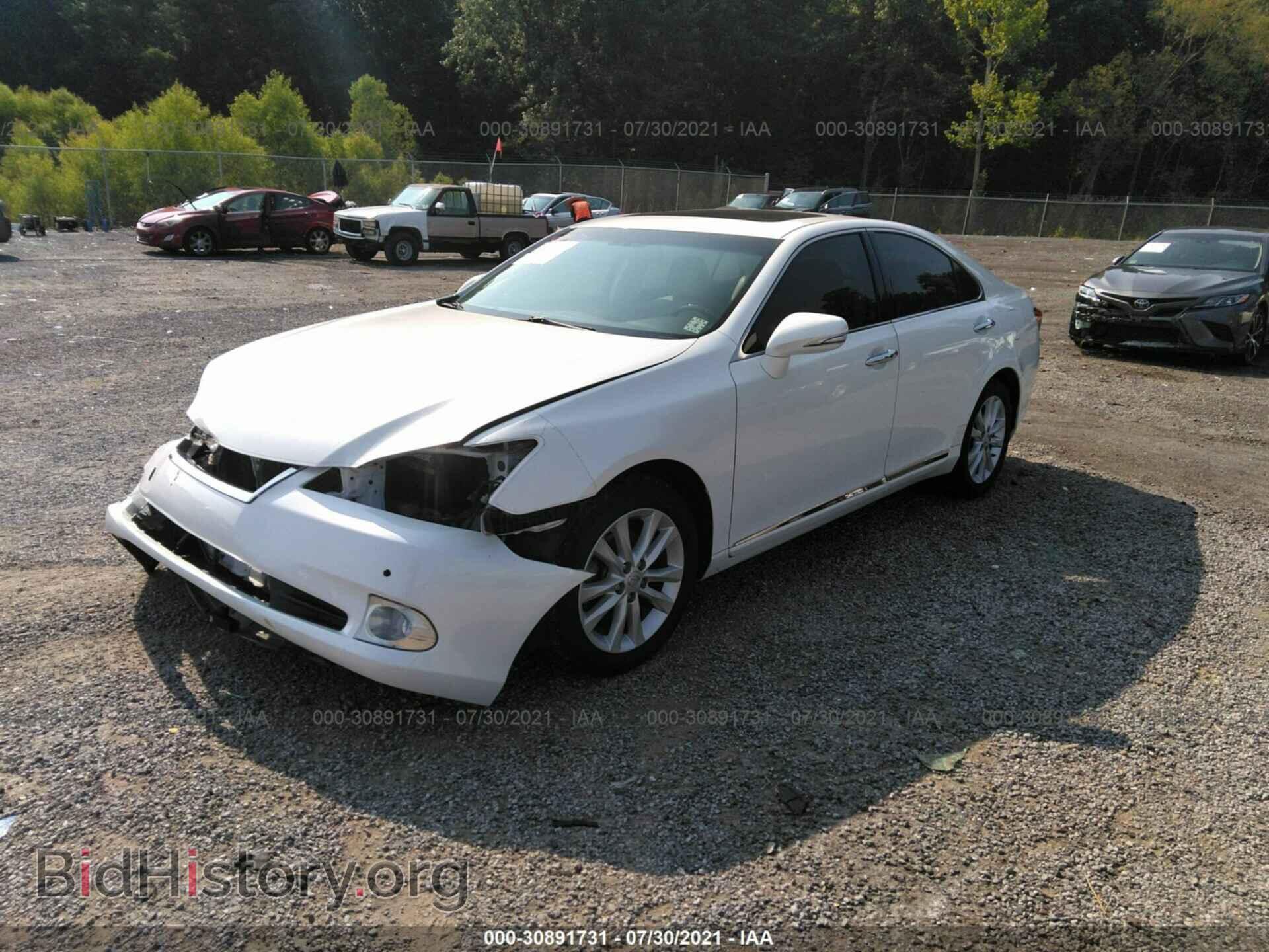 2012 LEXUS ES 350 - VIN: JTHBK1EG8C2480696 - Фото 2